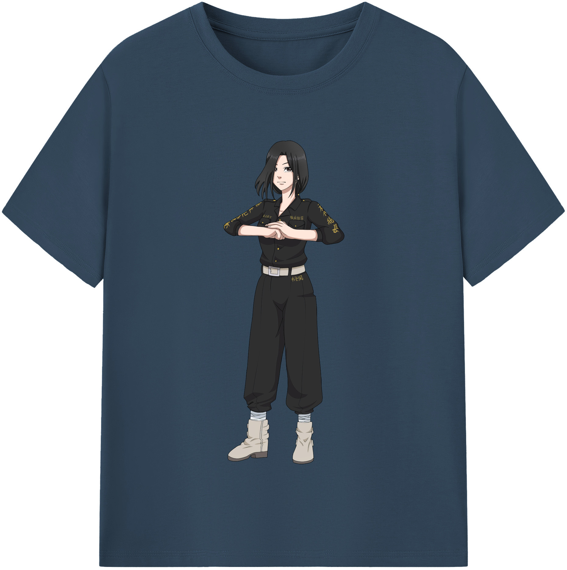 （画像用） 東京リベンジャーズ Tokyo Revengers 綿100％半袖Tシャツ（フロントプリント）