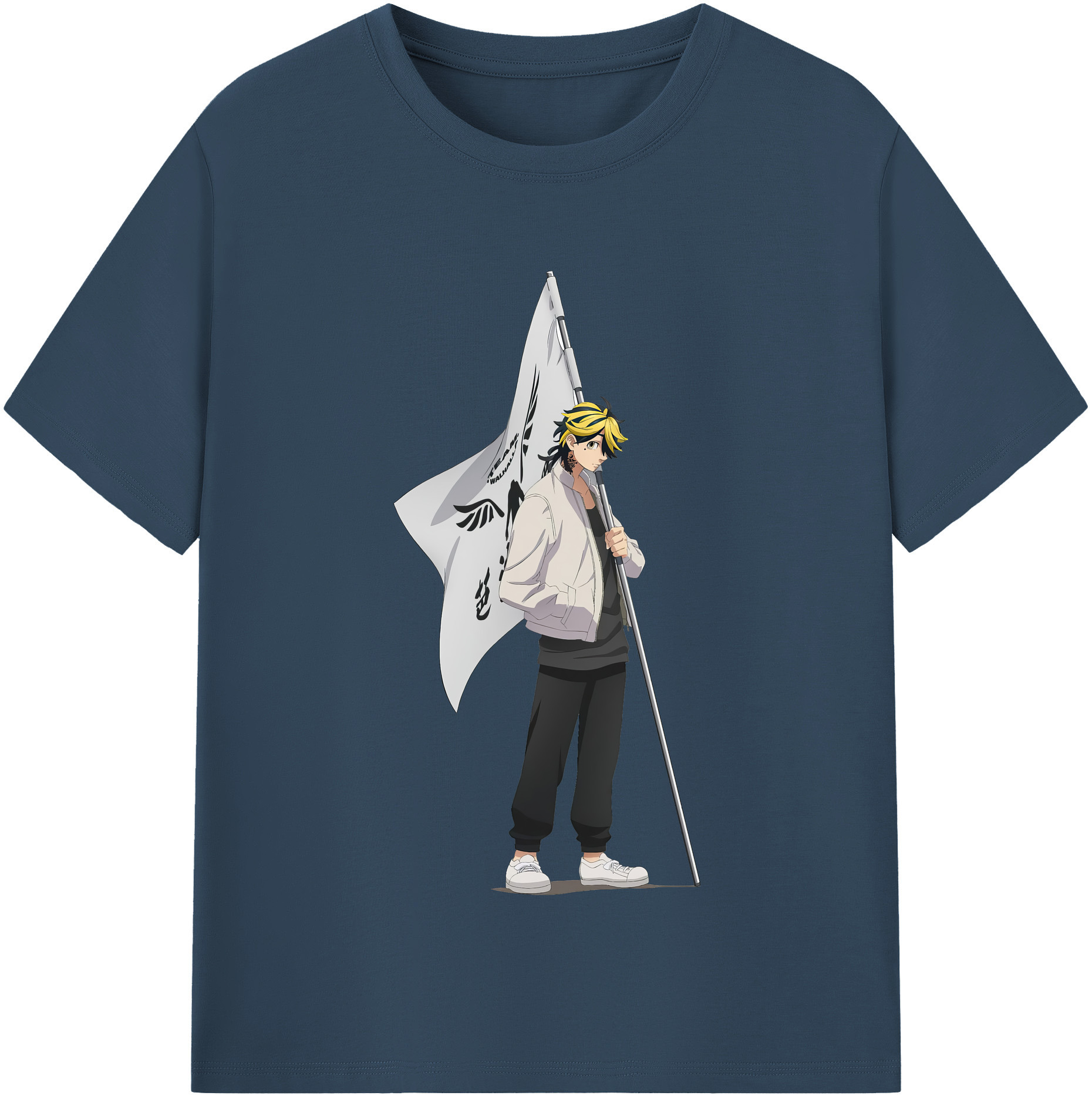 （画像用） 東京リベンジャーズ Tokyo Revengers 綿100％半袖Tシャツ（フロントプリント）