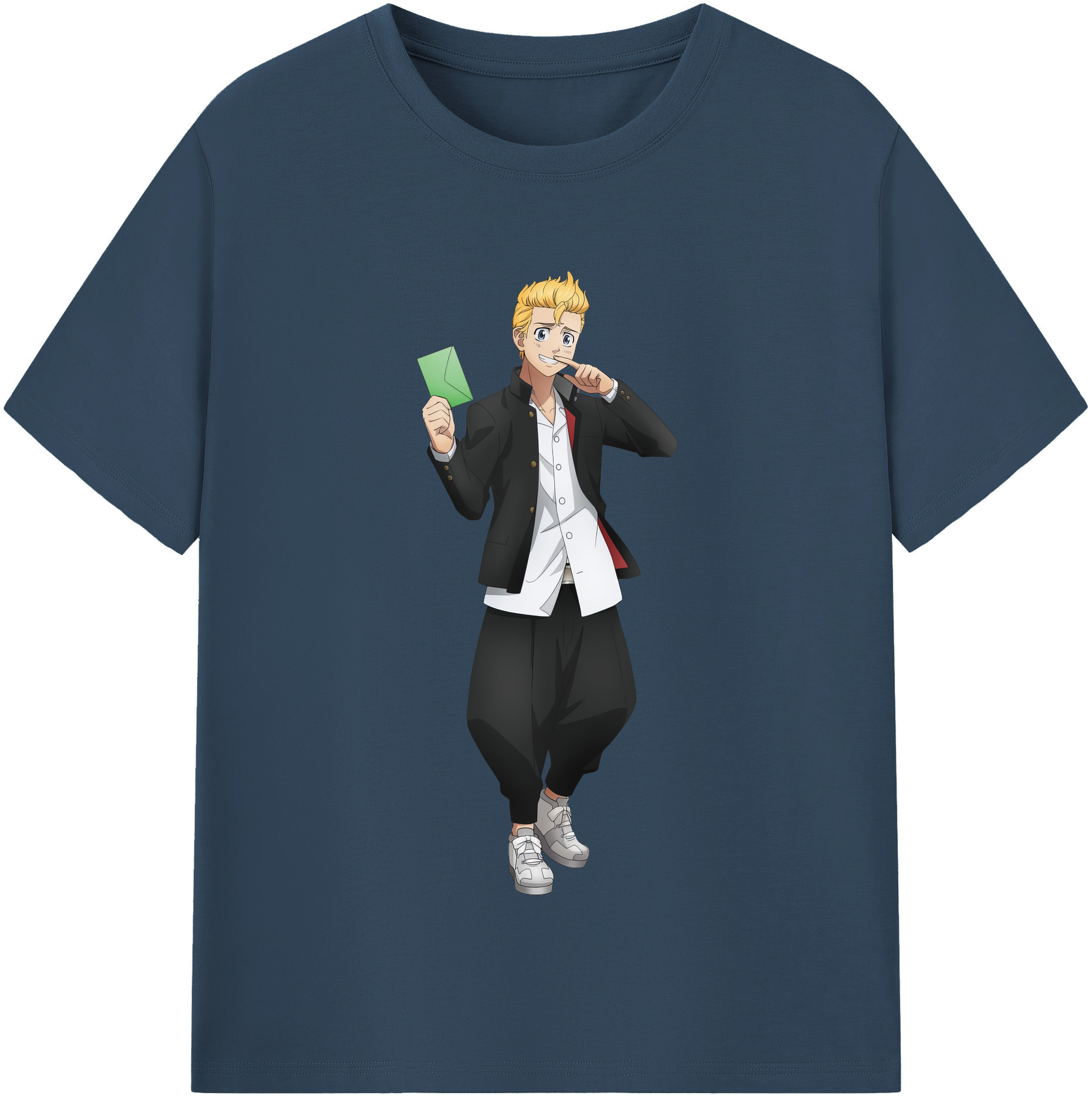 （画像用） 東京リベンジャーズ Tokyo Revengers 綿100％半袖Tシャツ（フロントプリント）