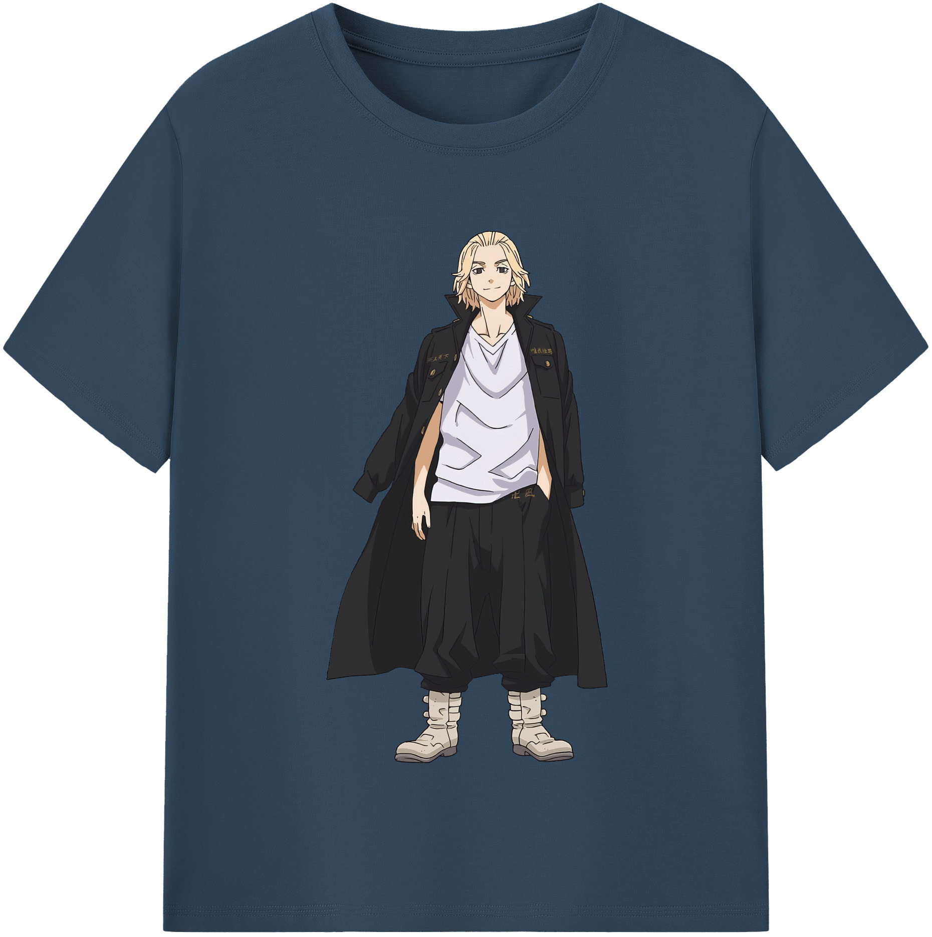 （画像用） 東京リベンジャーズ Tokyo Revengers 綿100％半袖Tシャツ（フロントプリント）