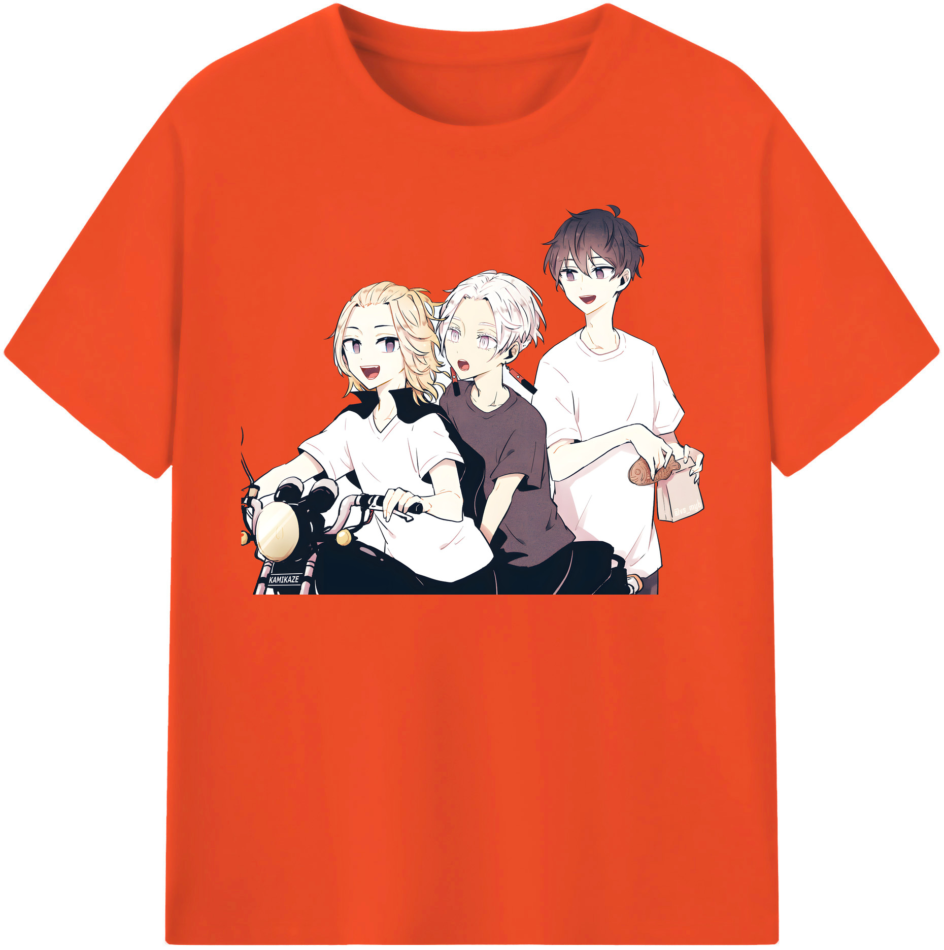 （画像用） 東京リベンジャーズ Tokyo Revengers 綿100％半袖Tシャツ（フロントプリント）