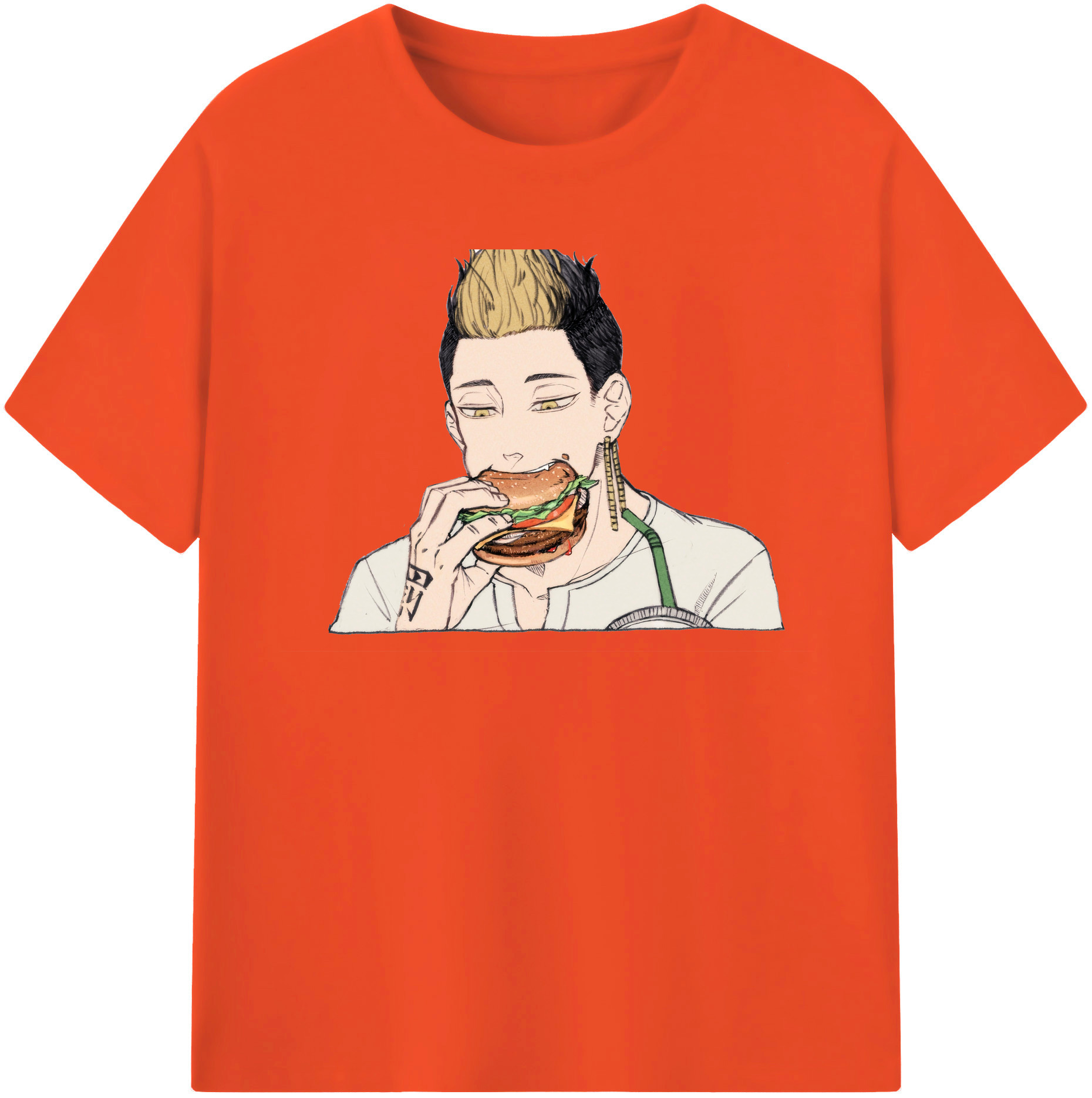 （画像用） 東京リベンジャーズ Tokyo Revengers 綿100％半袖Tシャツ（フロントプリント）