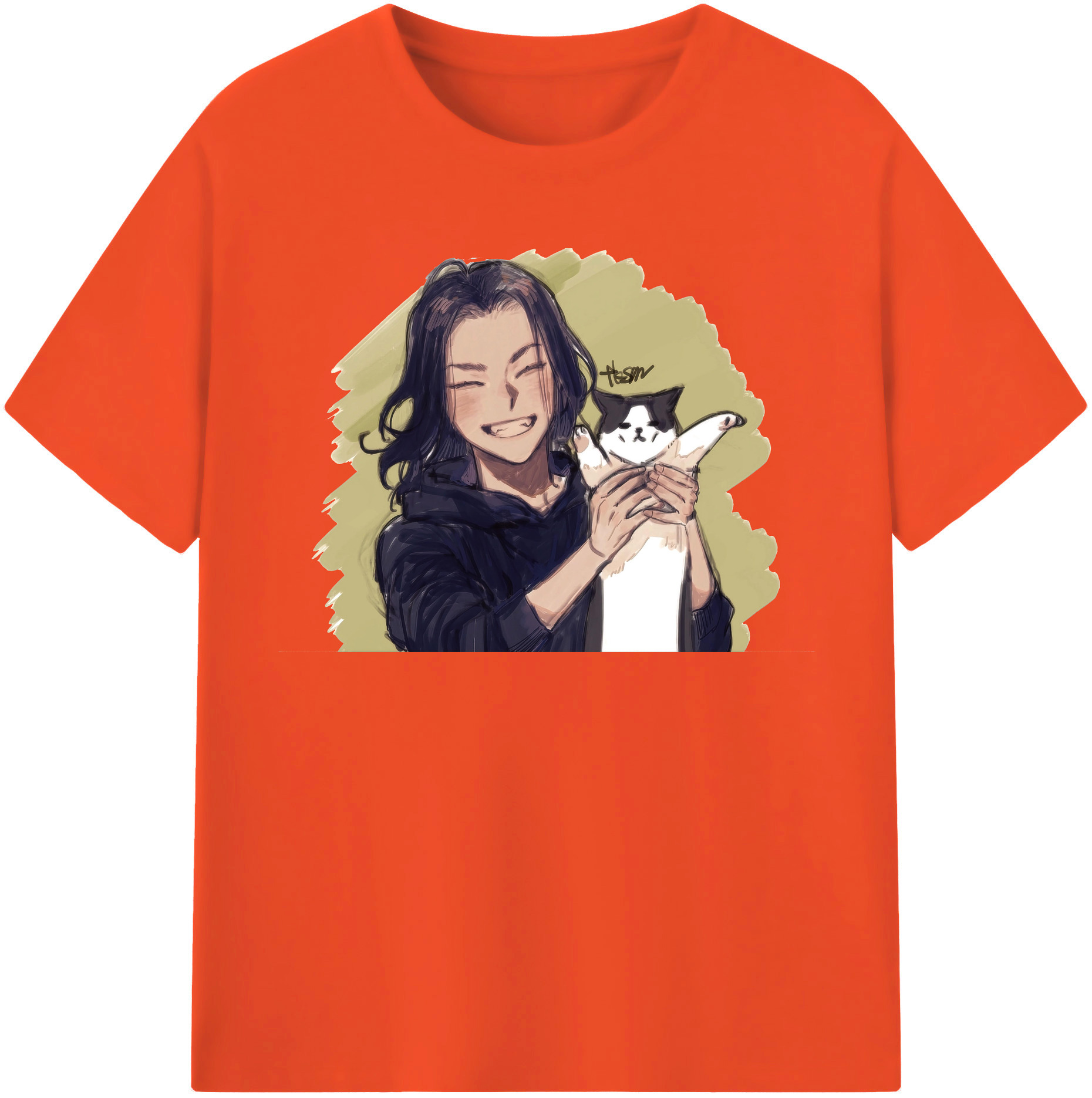 （画像用） 東京リベンジャーズ Tokyo Revengers 綿100％半袖Tシャツ（フロントプリント）