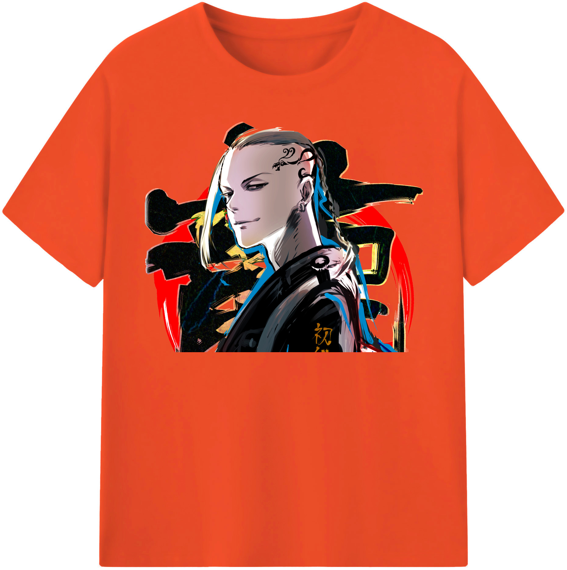 （画像用） 東京リベンジャーズ Tokyo Revengers 綿100％半袖Tシャツ（フロントプリント）