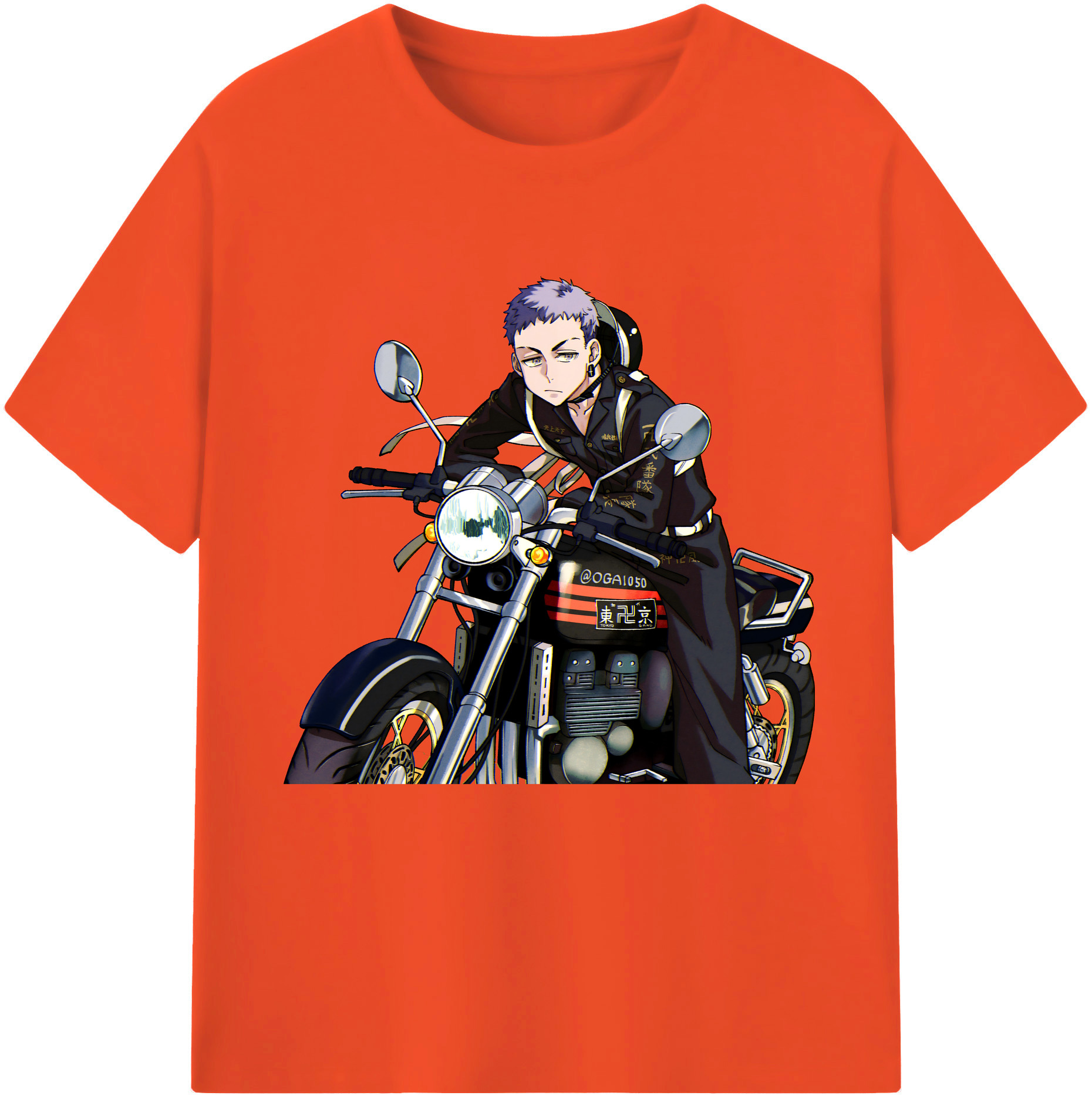 （画像用） 東京リベンジャーズ Tokyo Revengers 綿100％半袖Tシャツ（フロントプリント）