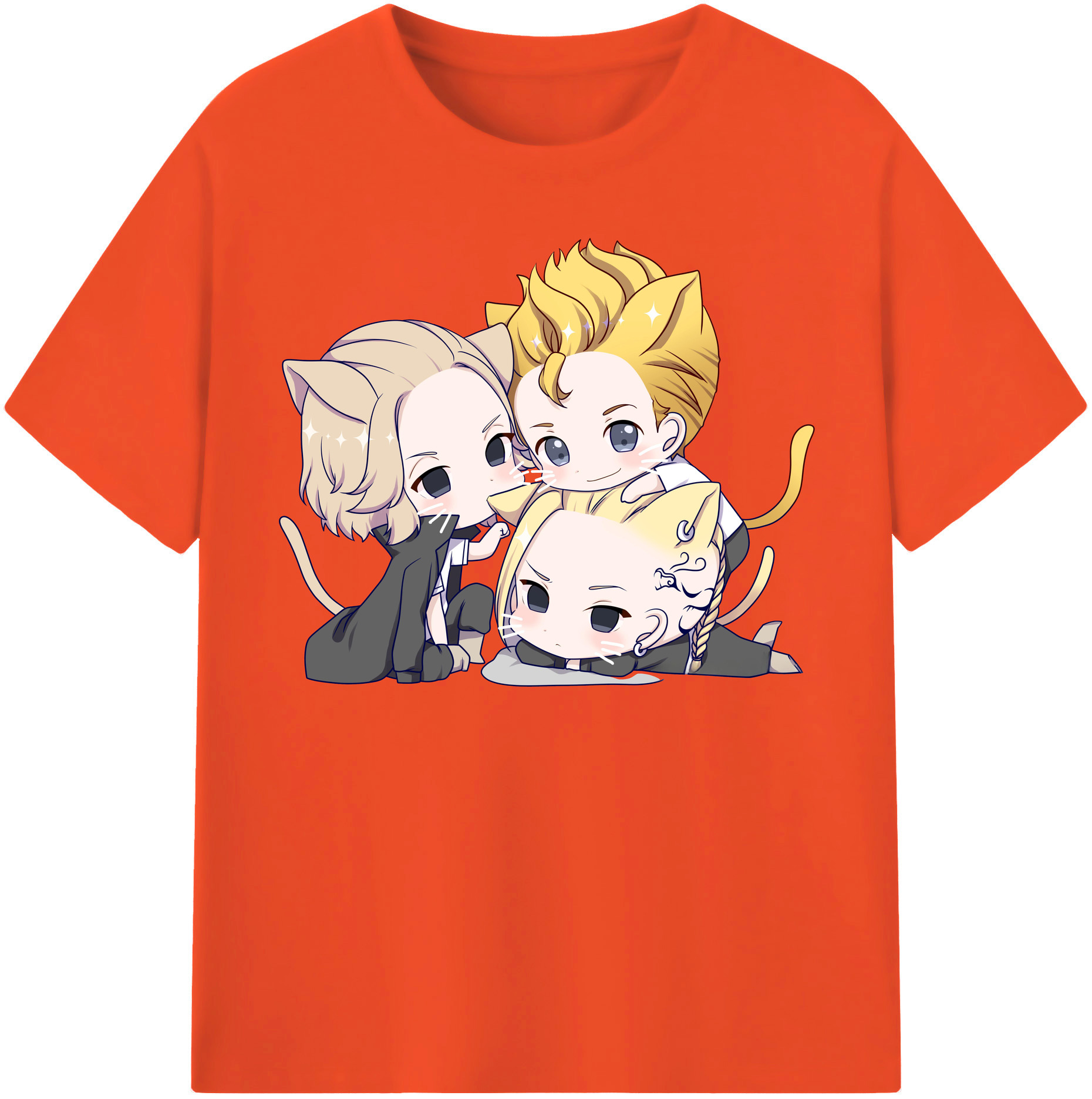 （画像用） 東京リベンジャーズ Tokyo Revengers 綿100％半袖Tシャツ（フロントプリント）