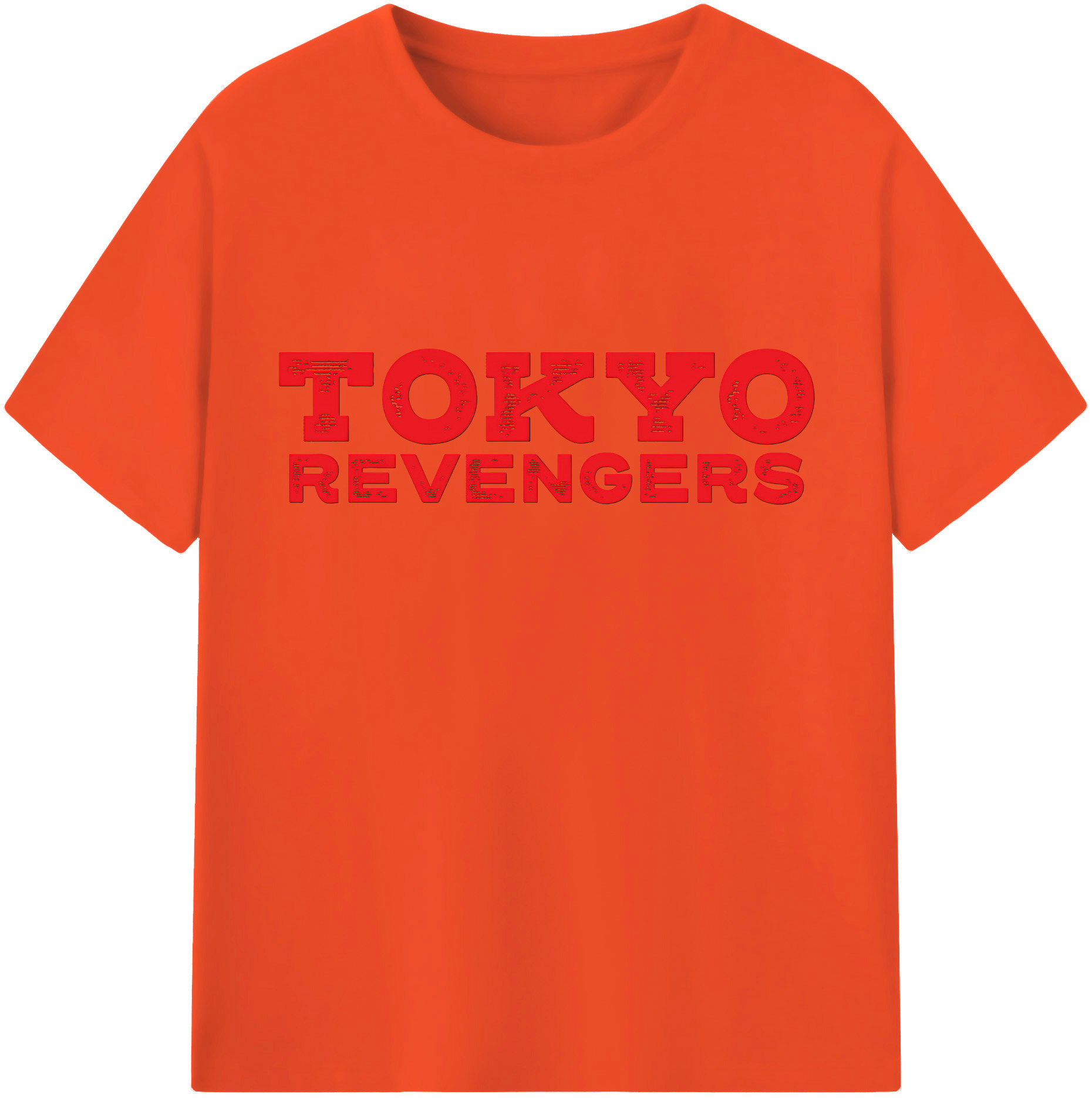（画像用） 東京リベンジャーズ Tokyo Revengers 綿100％半袖Tシャツ（フロントプリント）