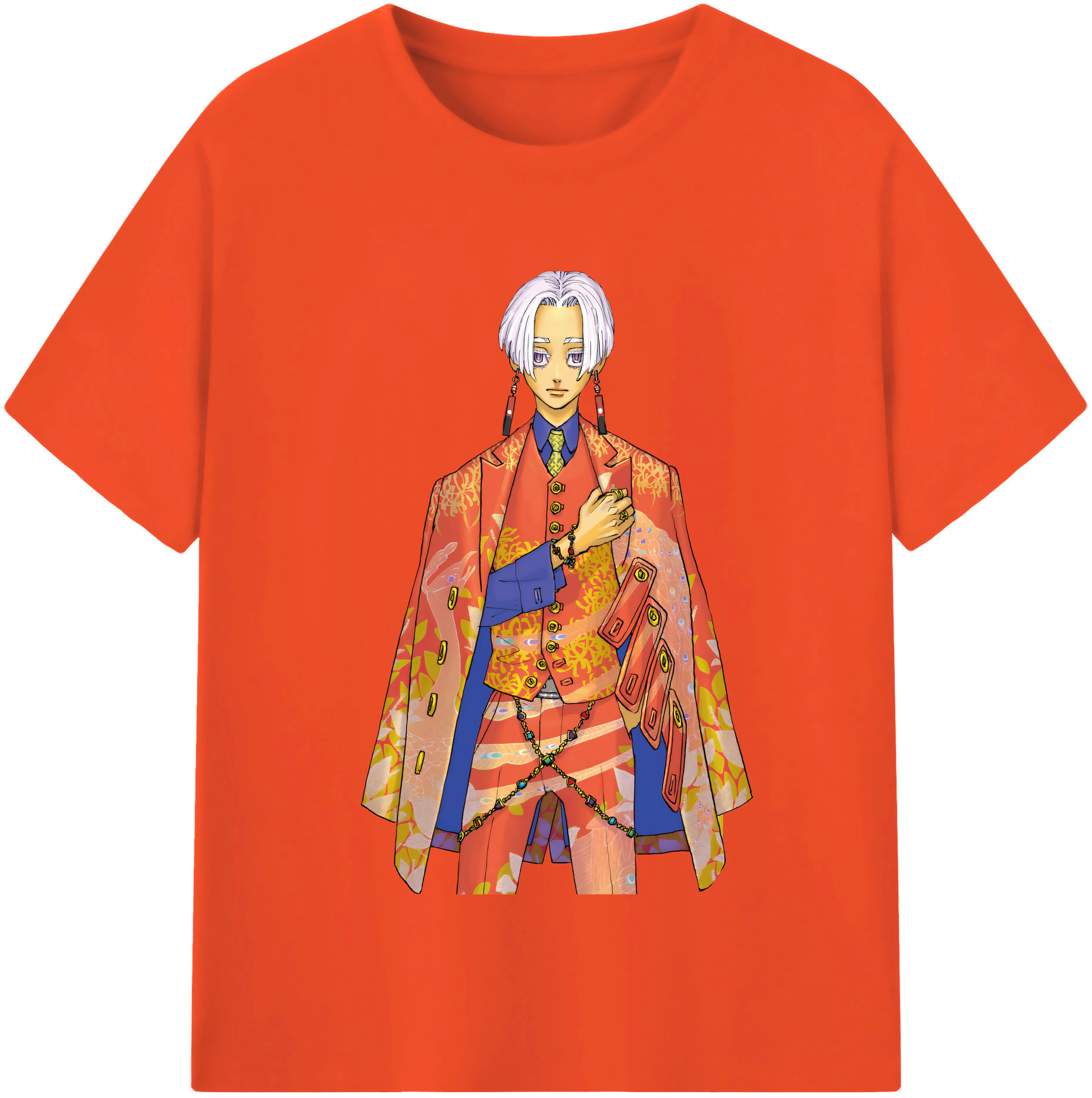 （画像用） 東京リベンジャーズ Tokyo Revengers 綿100％半袖Tシャツ（フロントプリント）