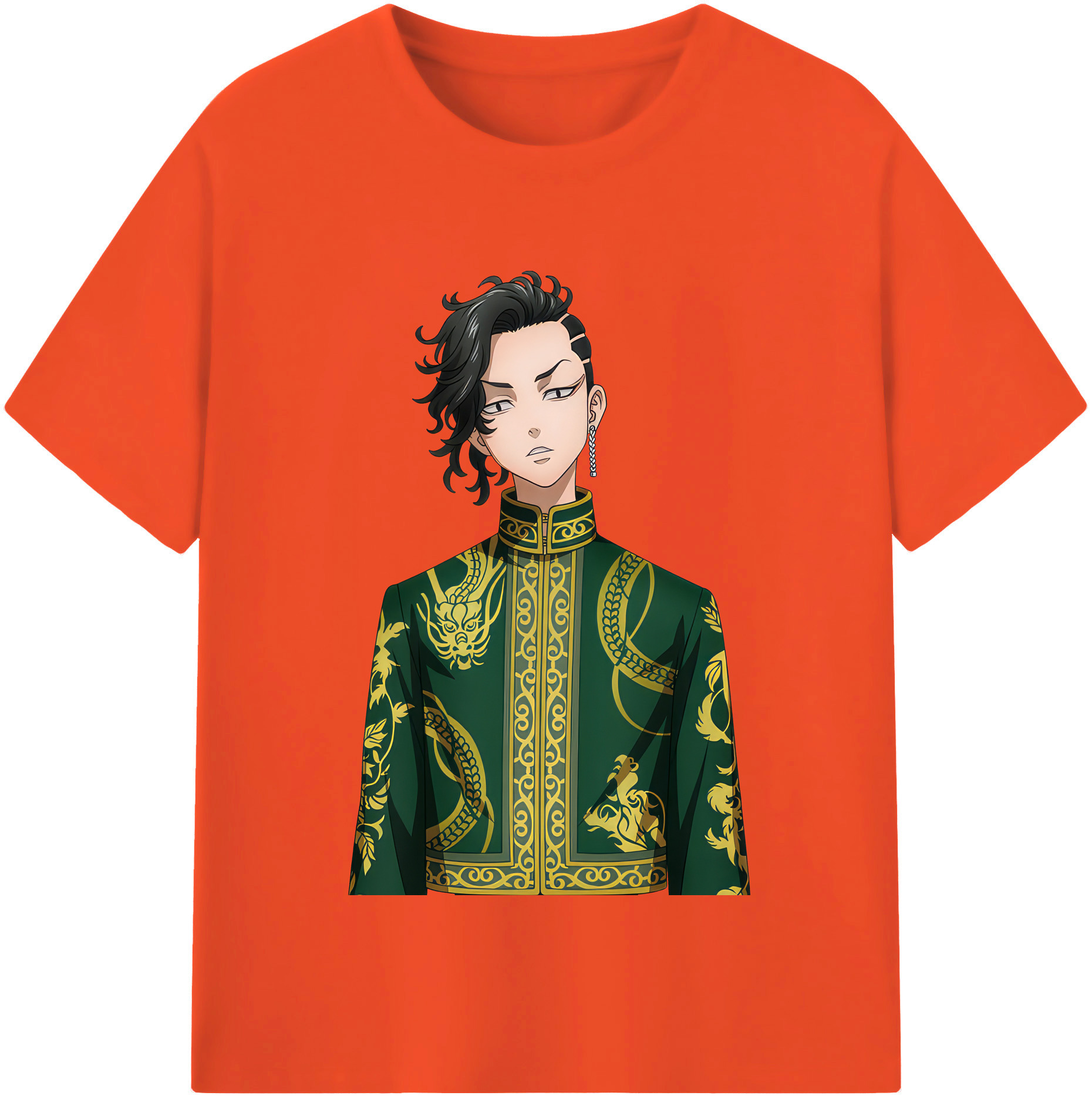 （画像用） 東京リベンジャーズ Tokyo Revengers 綿100％半袖Tシャツ（フロントプリント）