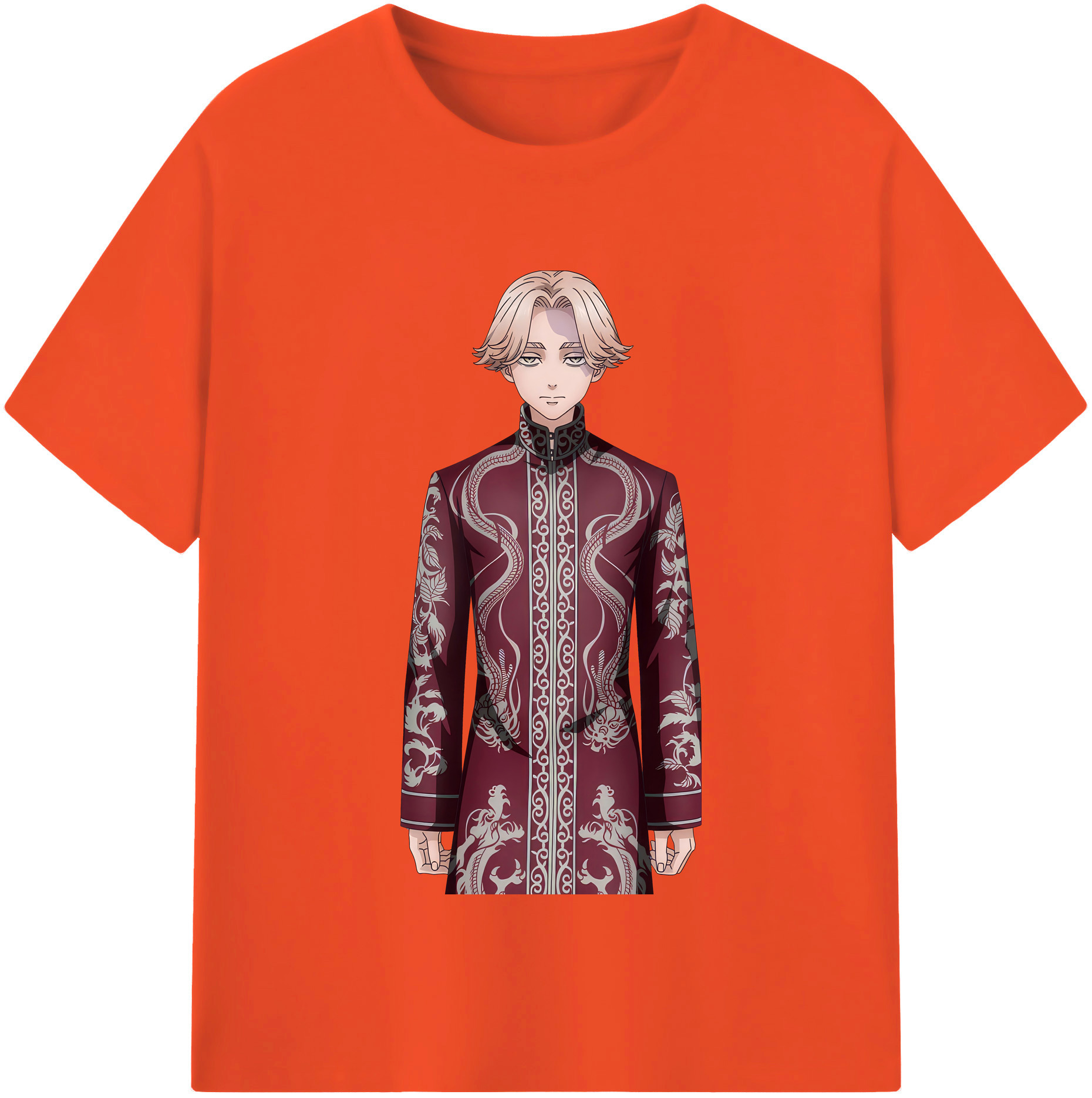 （画像用） 東京リベンジャーズ Tokyo Revengers 綿100％半袖Tシャツ（フロントプリント）