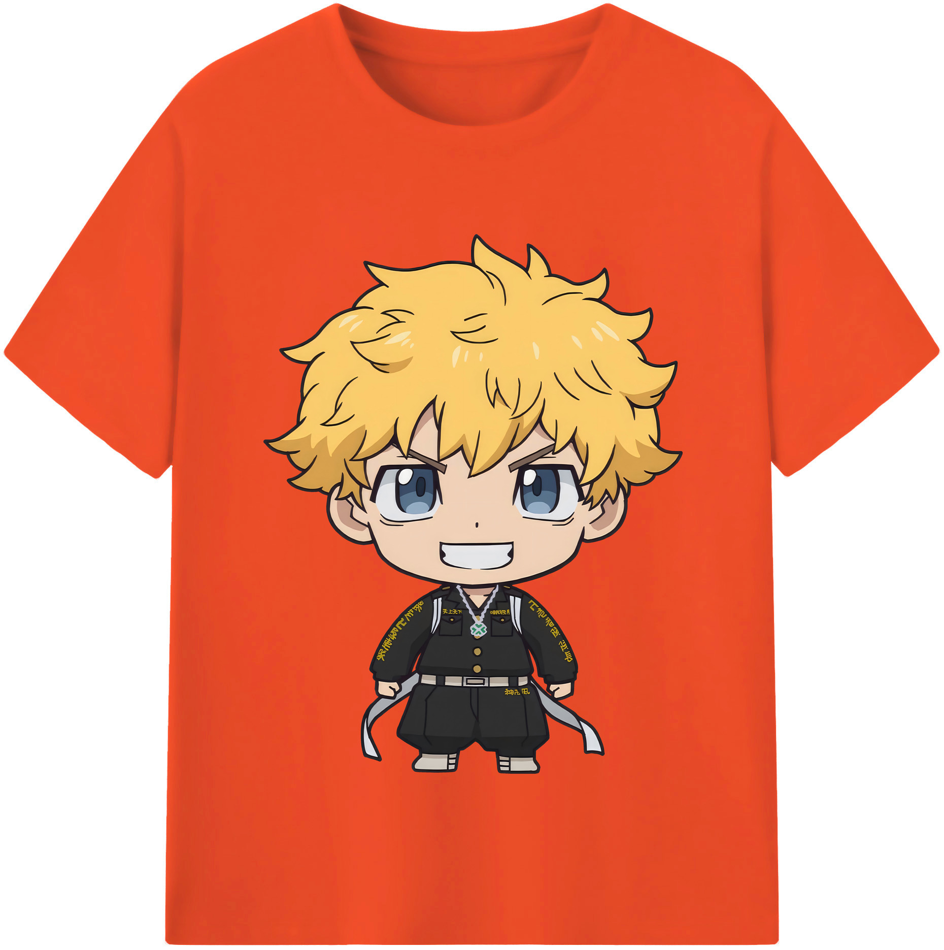 （画像用） 東京リベンジャーズ Tokyo Revengers 綿100％半袖Tシャツ（フロントプリント）