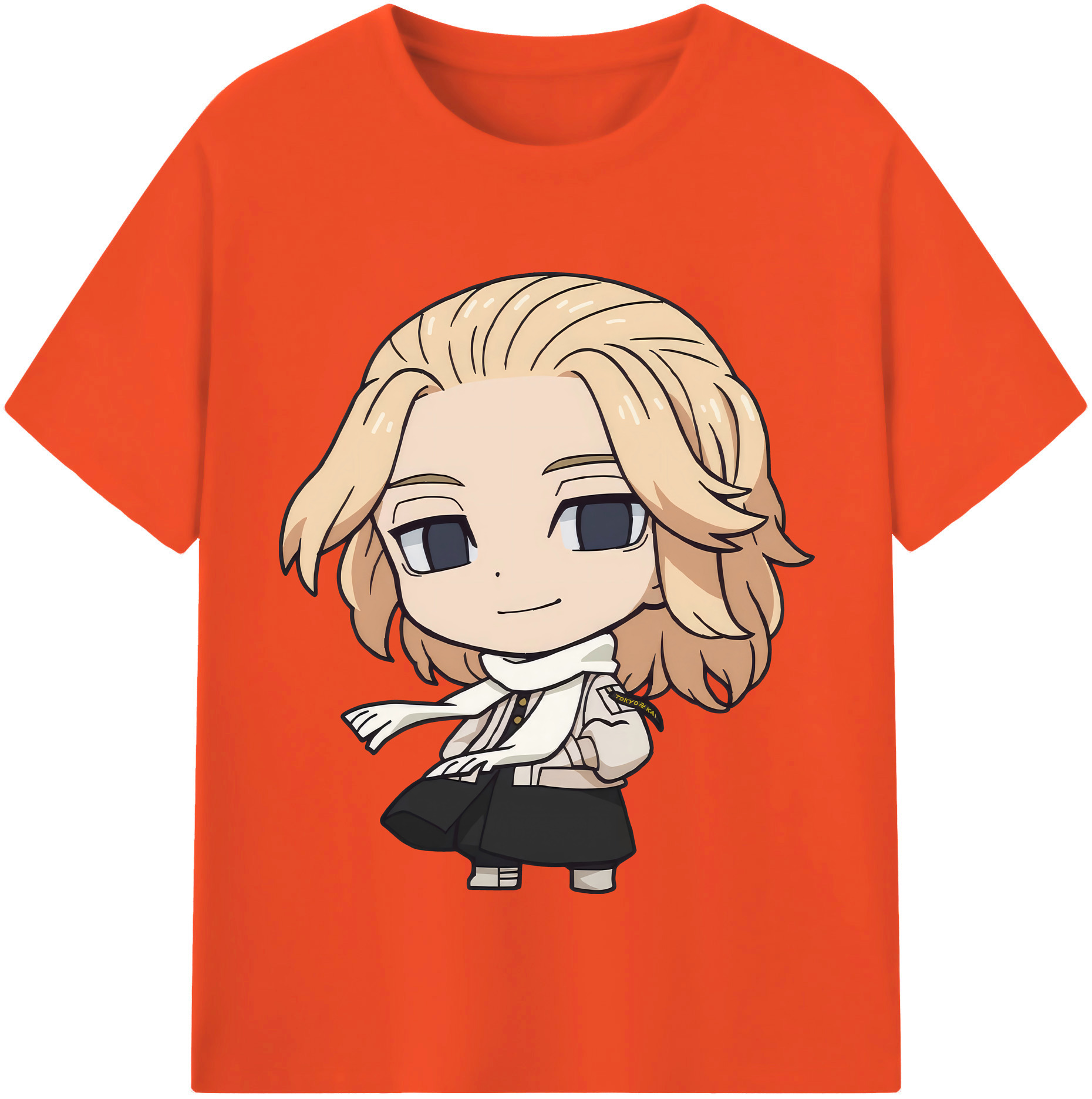 （画像用） 東京リベンジャーズ Tokyo Revengers 綿100％半袖Tシャツ（フロントプリント）