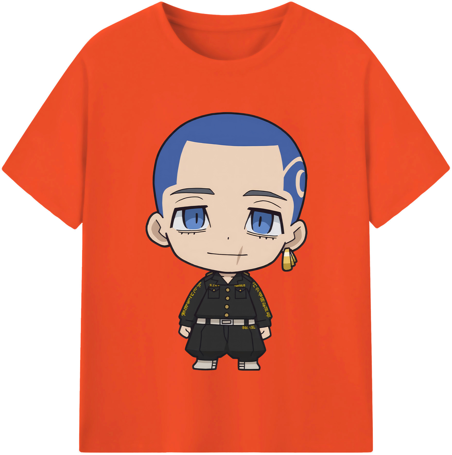 （画像用） 東京リベンジャーズ Tokyo Revengers 綿100％半袖Tシャツ（フロントプリント）