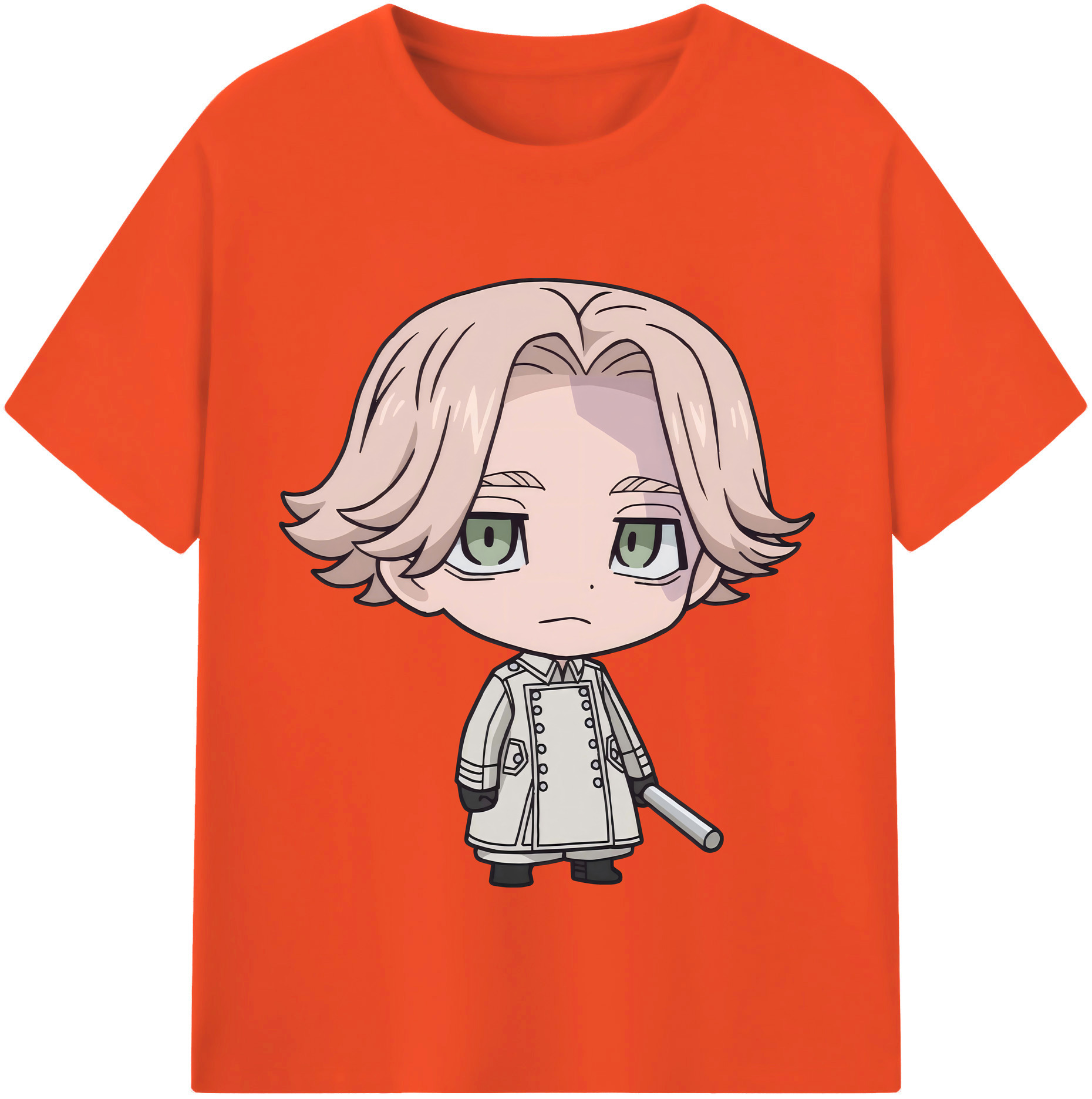 （画像用） 東京リベンジャーズ Tokyo Revengers 綿100％半袖Tシャツ（フロントプリント）