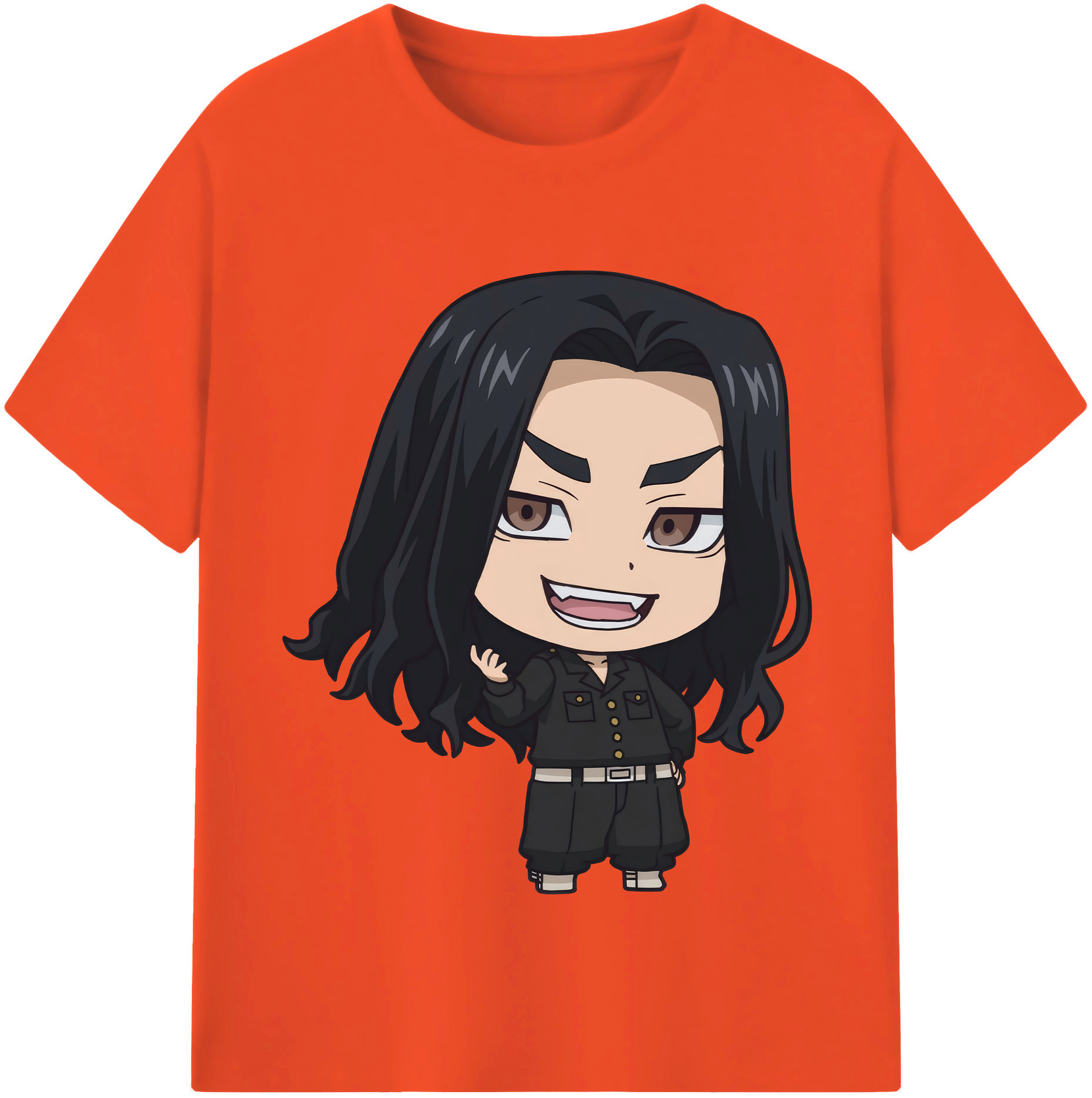 （画像用） 東京リベンジャーズ Tokyo Revengers 綿100％半袖Tシャツ（フロントプリント）