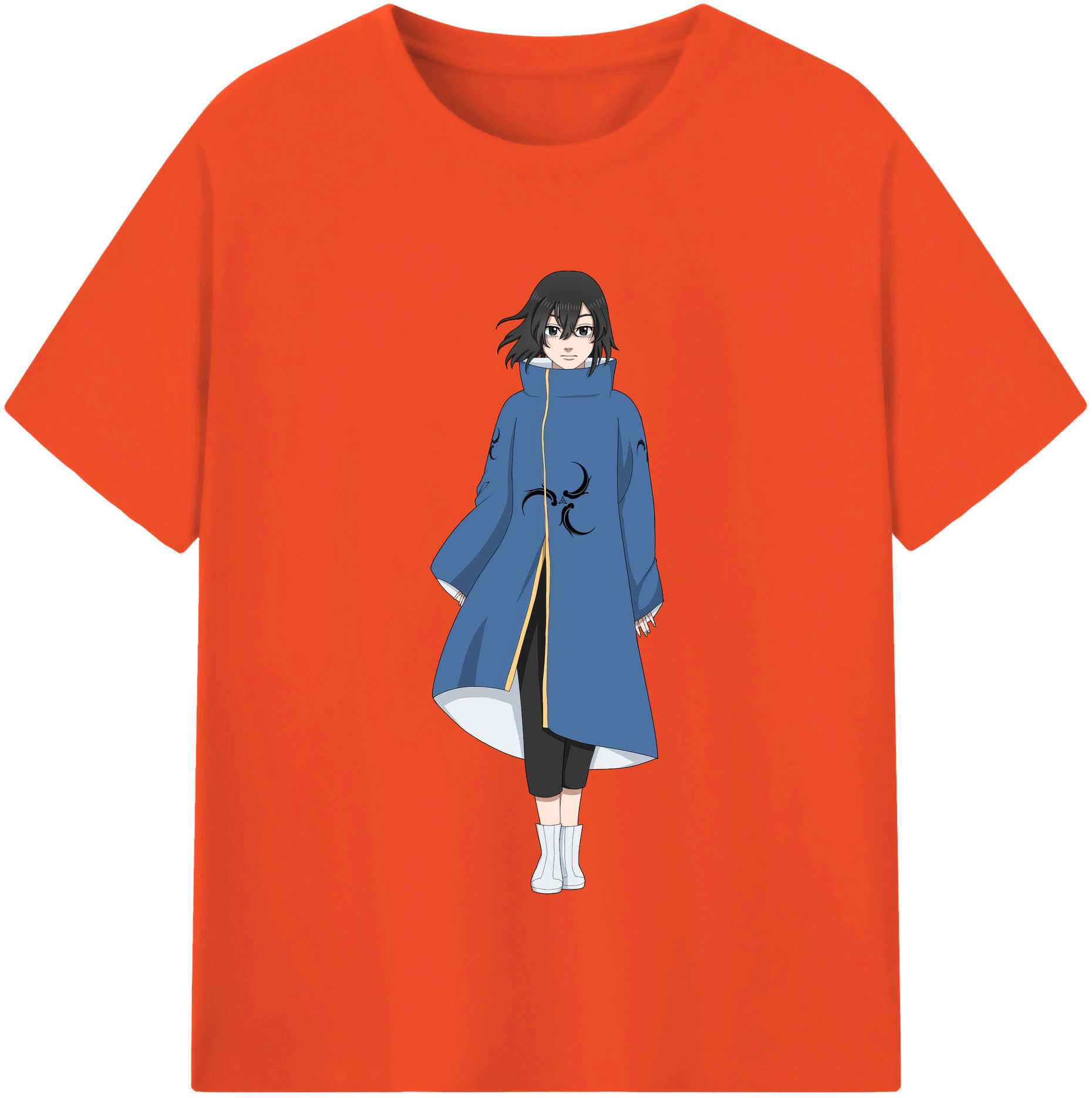 （画像用） 東京リベンジャーズ Tokyo Revengers 綿100％半袖Tシャツ（フロントプリント）