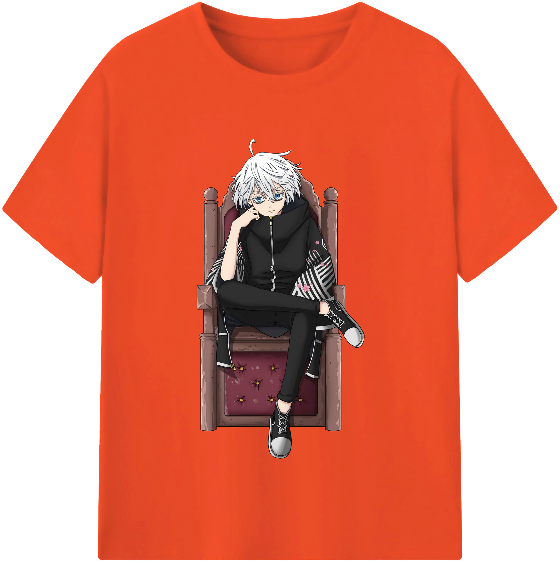 （画像用） 東京リベンジャーズ Tokyo Revengers 綿100％半袖Tシャツ（フロントプリント）
