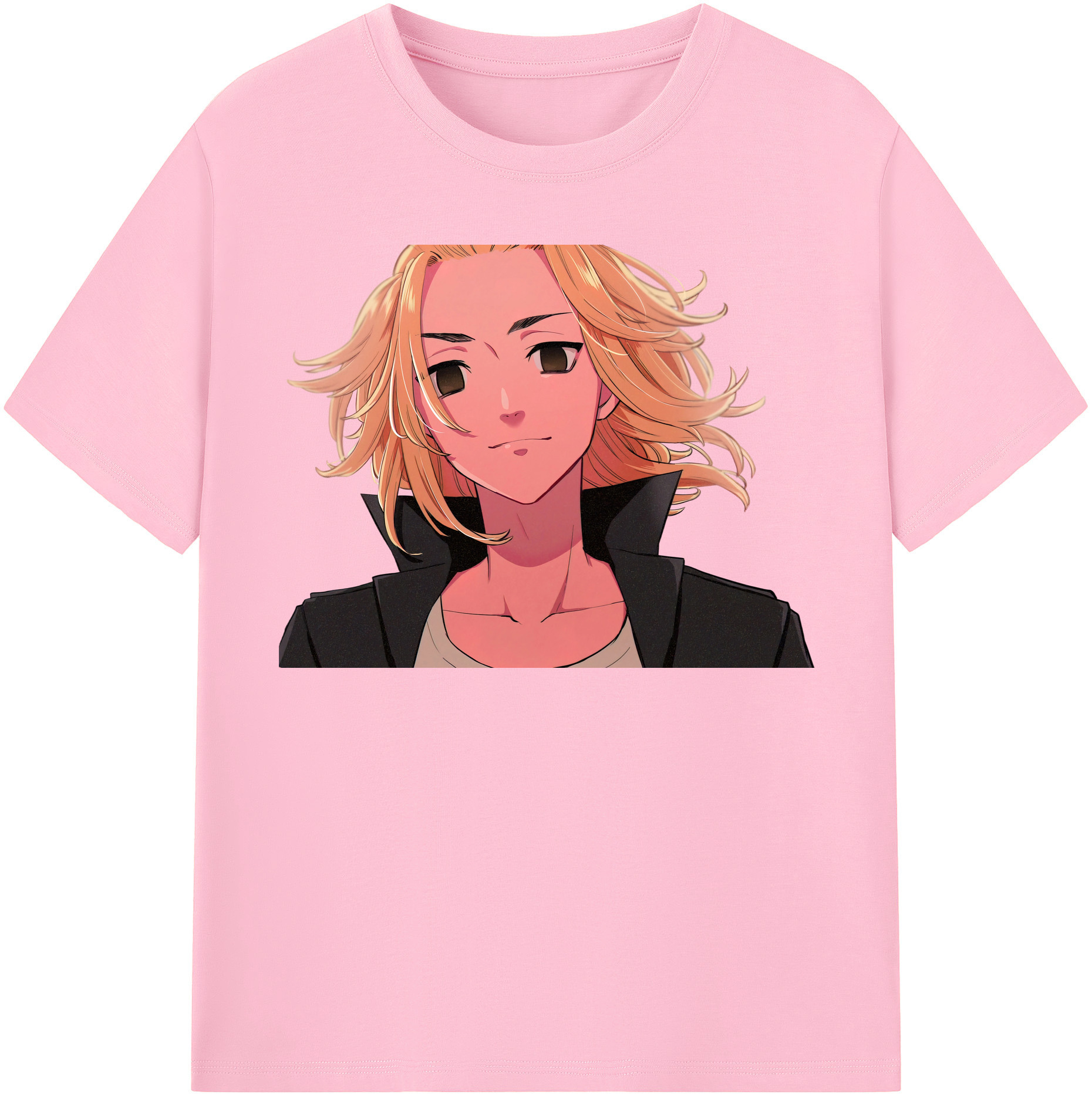 （画像用） 東京リベンジャーズ Tokyo Revengers 綿100％半袖Tシャツ（フロントプリント）
