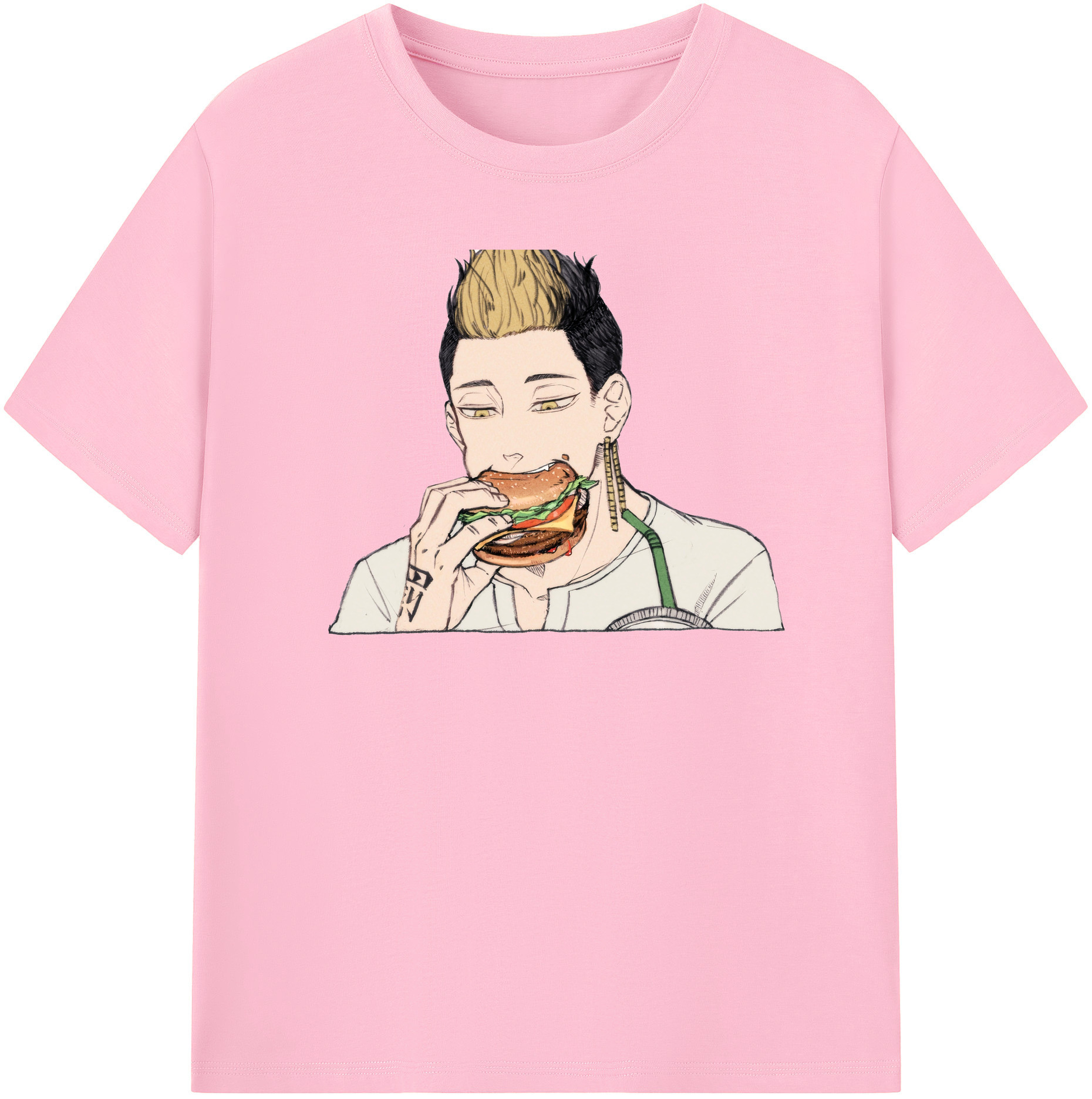 （画像用） 東京リベンジャーズ Tokyo Revengers 綿100％半袖Tシャツ（フロントプリント）