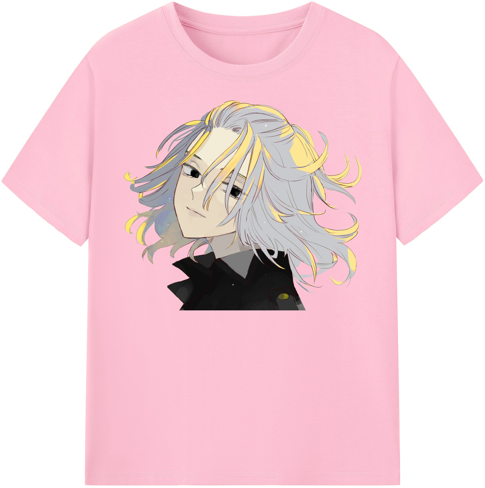 （画像用） 東京リベンジャーズ Tokyo Revengers 綿100％半袖Tシャツ（フロントプリント）