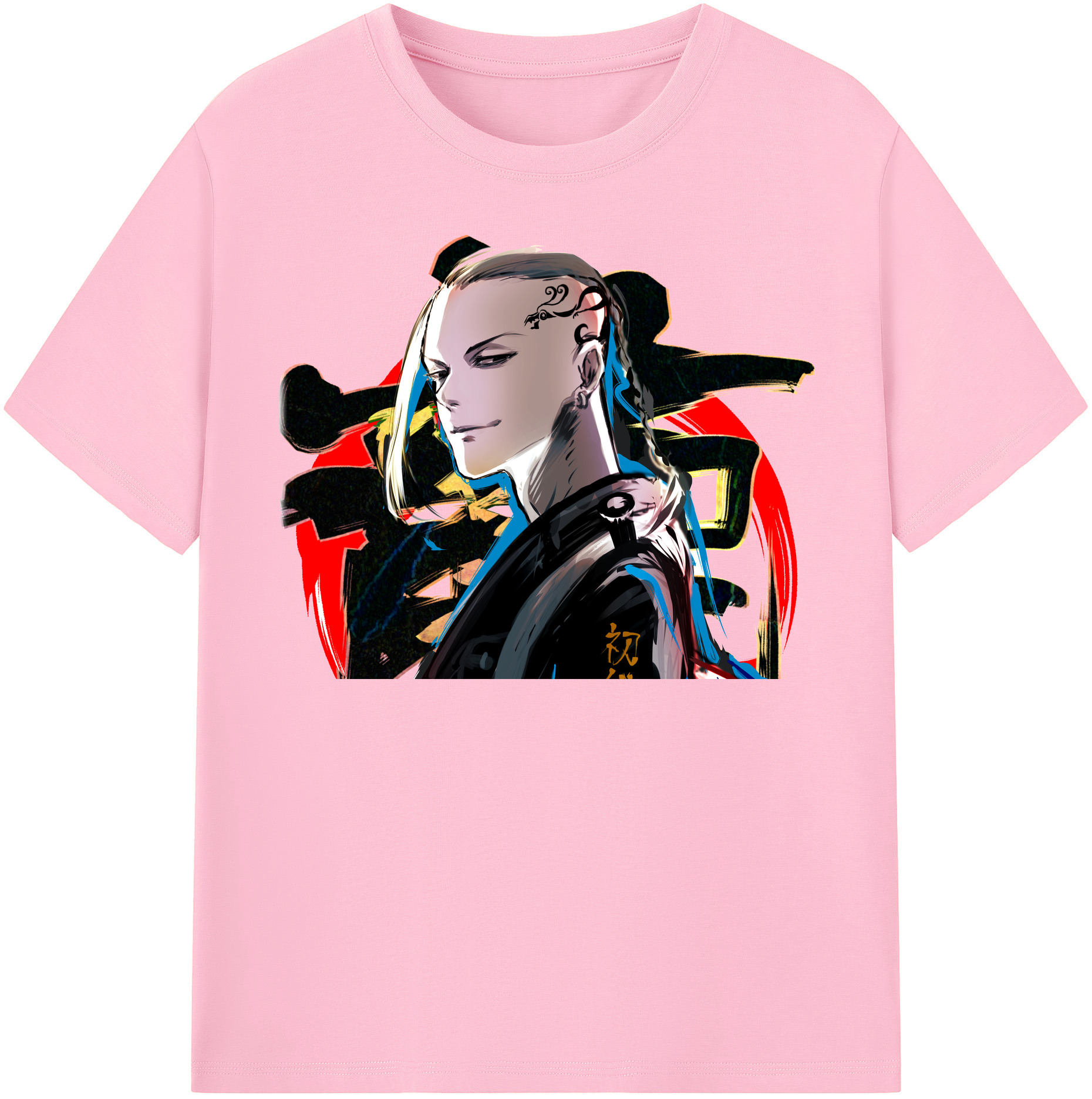 （画像用） 東京リベンジャーズ Tokyo Revengers 綿100％半袖Tシャツ（フロントプリント）