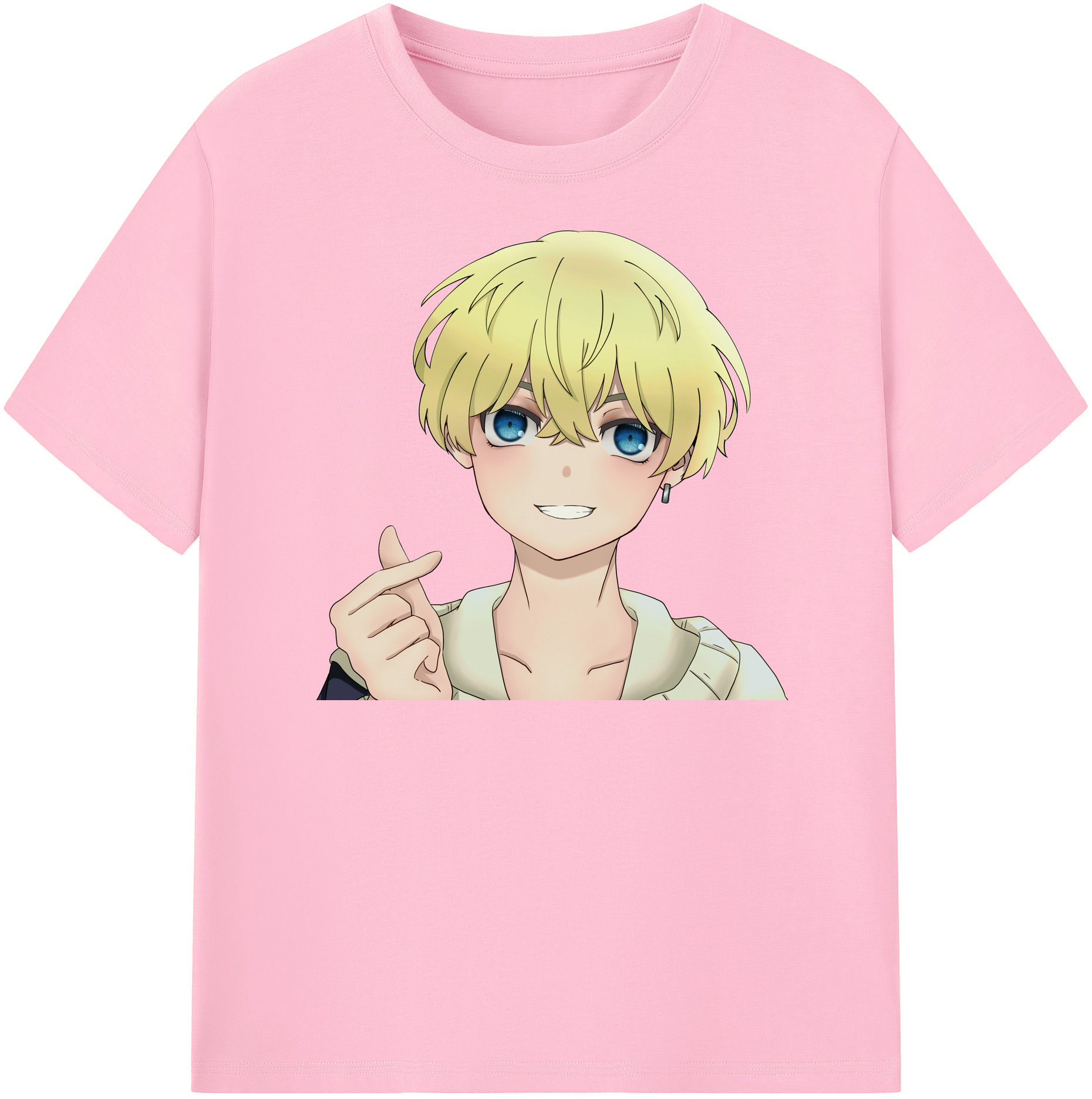 （画像用） 東京リベンジャーズ Tokyo Revengers 綿100％半袖Tシャツ（フロントプリント）