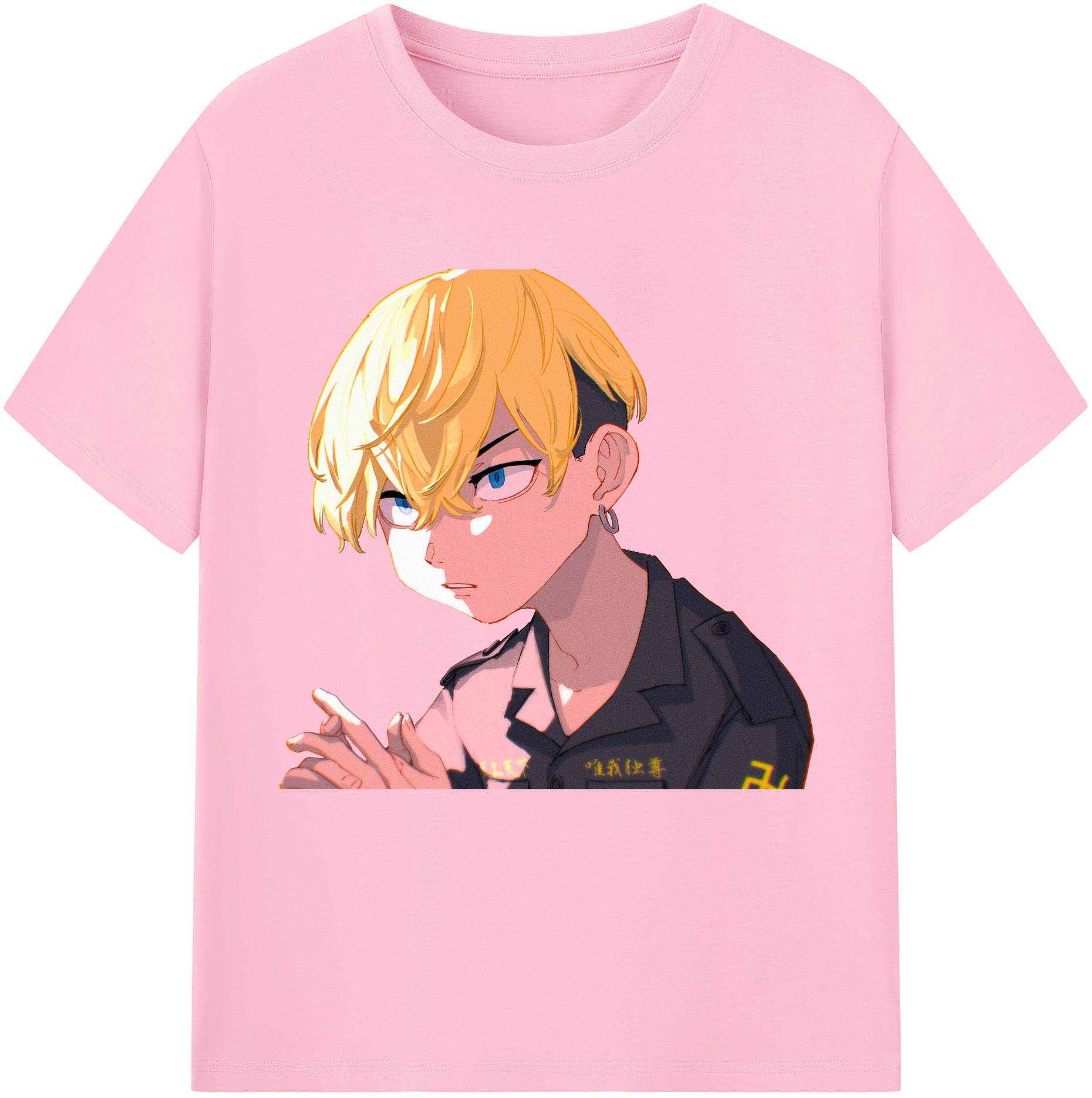 （画像用） 東京リベンジャーズ Tokyo Revengers 綿100％半袖Tシャツ（フロントプリント）