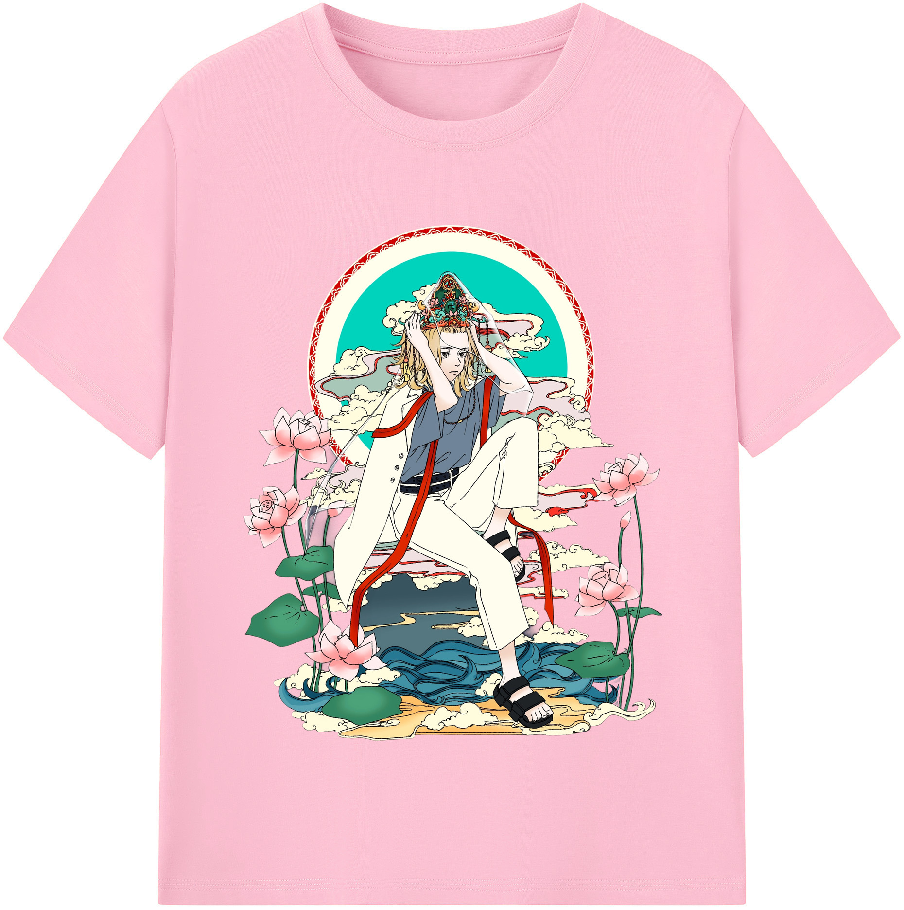 （画像用） 東京リベンジャーズ Tokyo Revengers 綿100％半袖Tシャツ（フロントプリント）