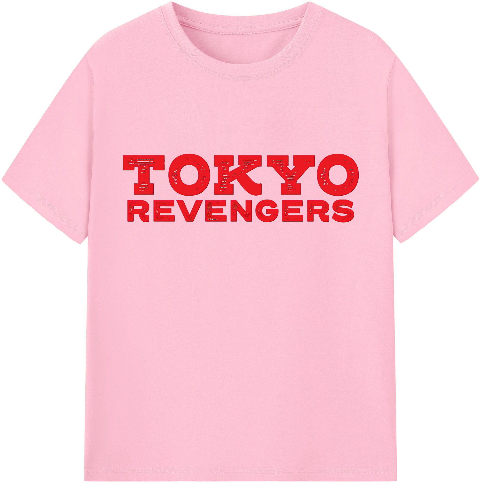 （画像用） 東京リベンジャーズ Tokyo Revengers 綿100％半袖Tシャツ（フロントプリント）