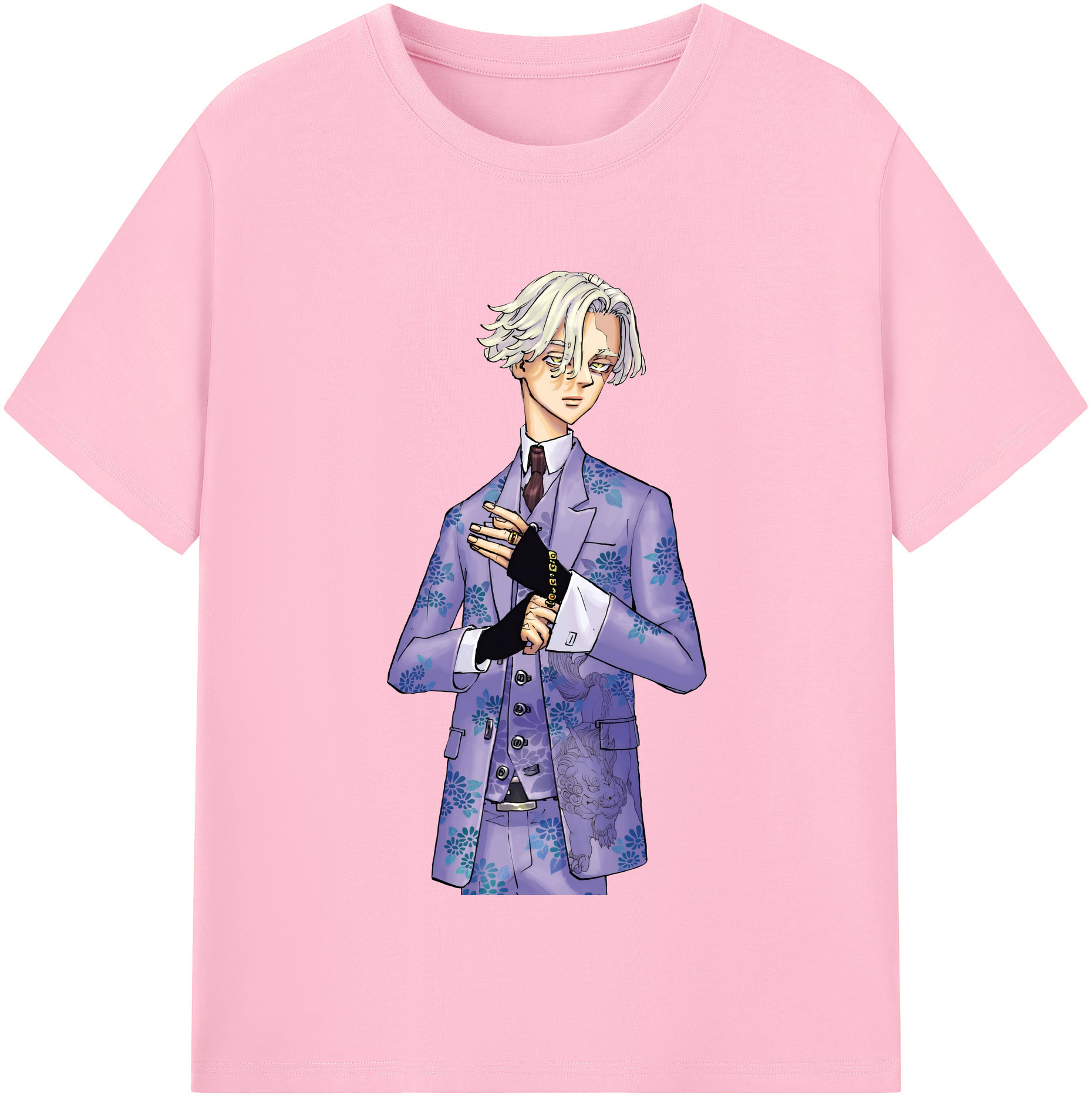 （画像用） 東京リベンジャーズ Tokyo Revengers 綿100％半袖Tシャツ（フロントプリント）