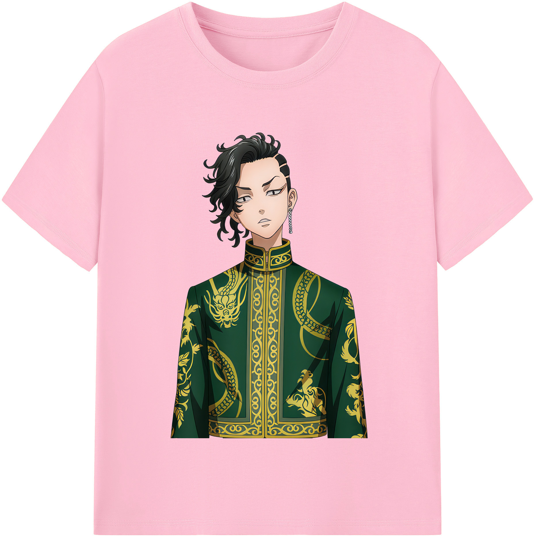 （画像用） 東京リベンジャーズ Tokyo Revengers 綿100％半袖Tシャツ（フロントプリント）