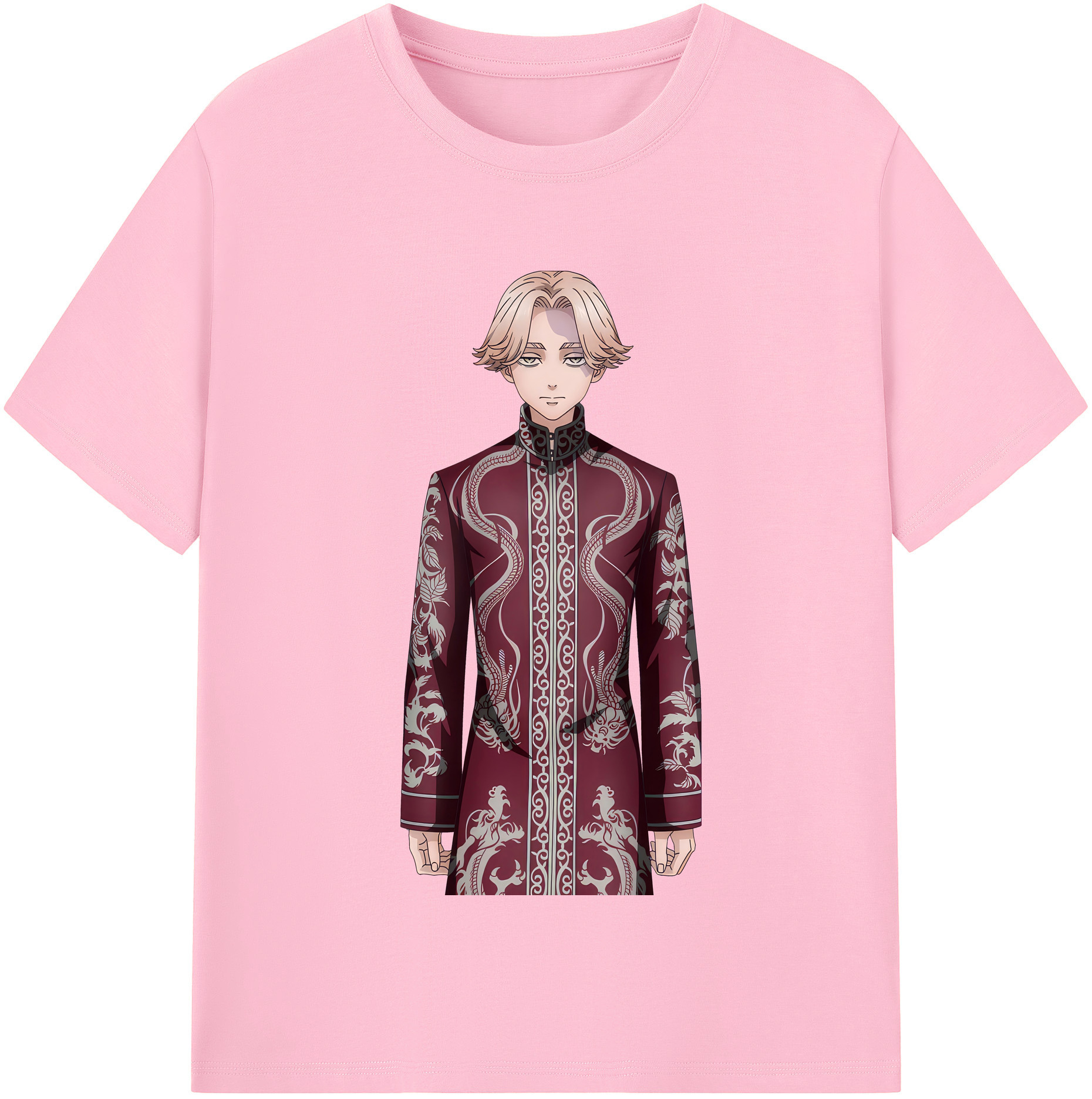 （画像用） 東京リベンジャーズ Tokyo Revengers 綿100％半袖Tシャツ（フロントプリント）