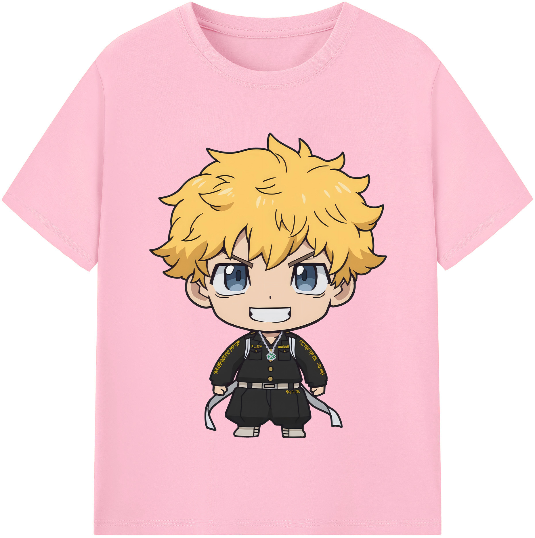 （画像用） 東京リベンジャーズ Tokyo Revengers 綿100％半袖Tシャツ（フロントプリント）