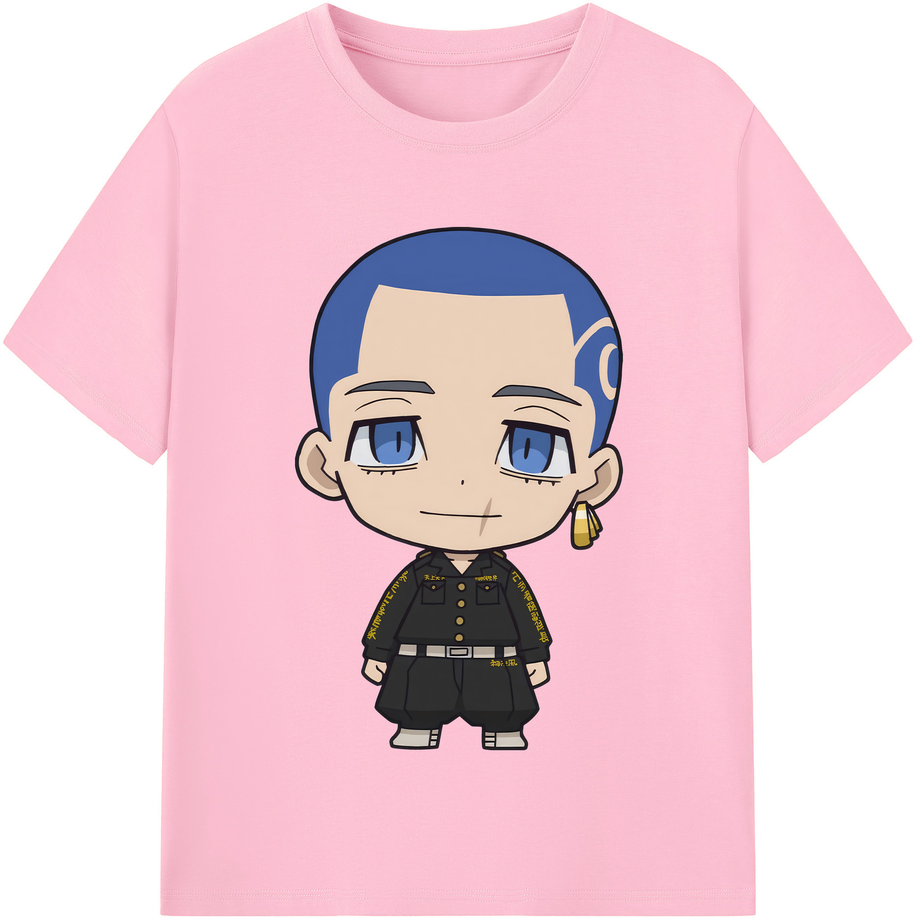 （画像用） 東京リベンジャーズ Tokyo Revengers 綿100％半袖Tシャツ（フロントプリント）