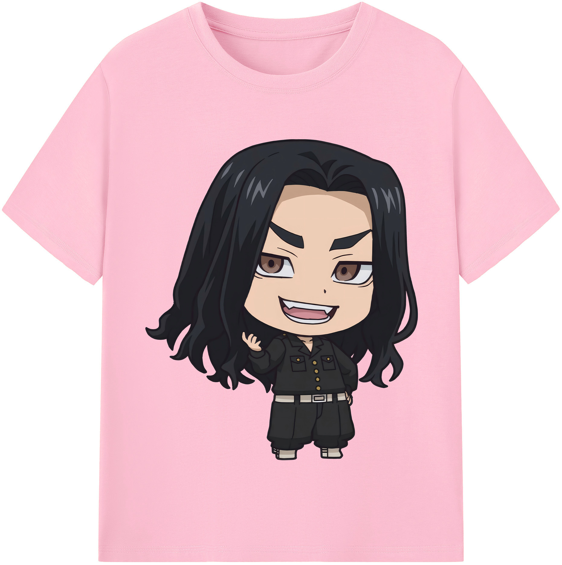 （画像用） 東京リベンジャーズ Tokyo Revengers 綿100％半袖Tシャツ（フロントプリント）