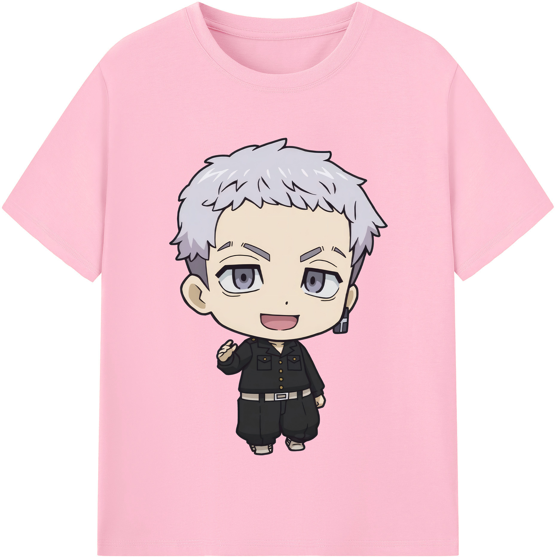 （画像用） 東京リベンジャーズ Tokyo Revengers 綿100％半袖Tシャツ（フロントプリント）