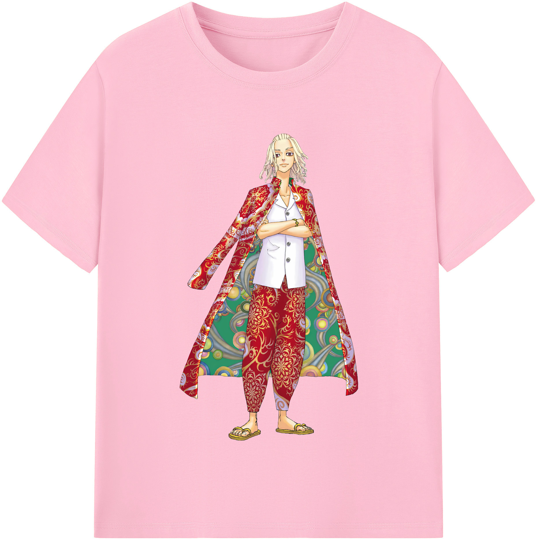 （画像用） 東京リベンジャーズ Tokyo Revengers 綿100％半袖Tシャツ（フロントプリント）