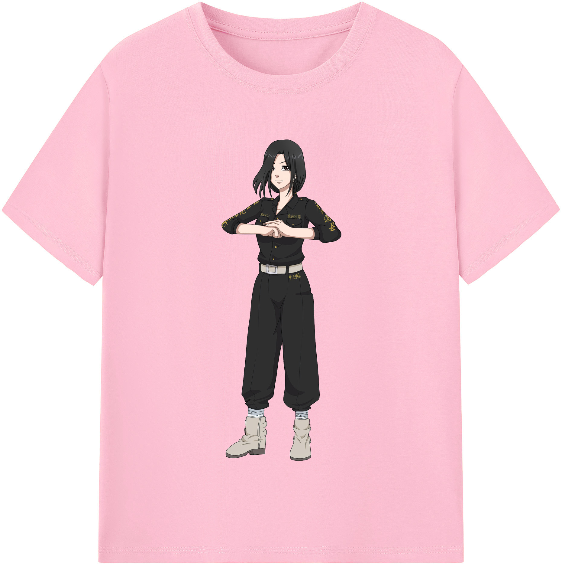 （画像用） 東京リベンジャーズ Tokyo Revengers 綿100％半袖Tシャツ（フロントプリント）
