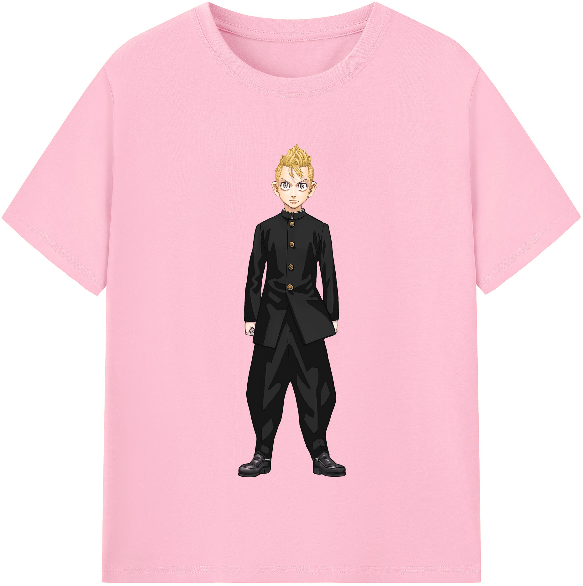 （画像用） 東京リベンジャーズ Tokyo Revengers 綿100％半袖Tシャツ（フロントプリント）