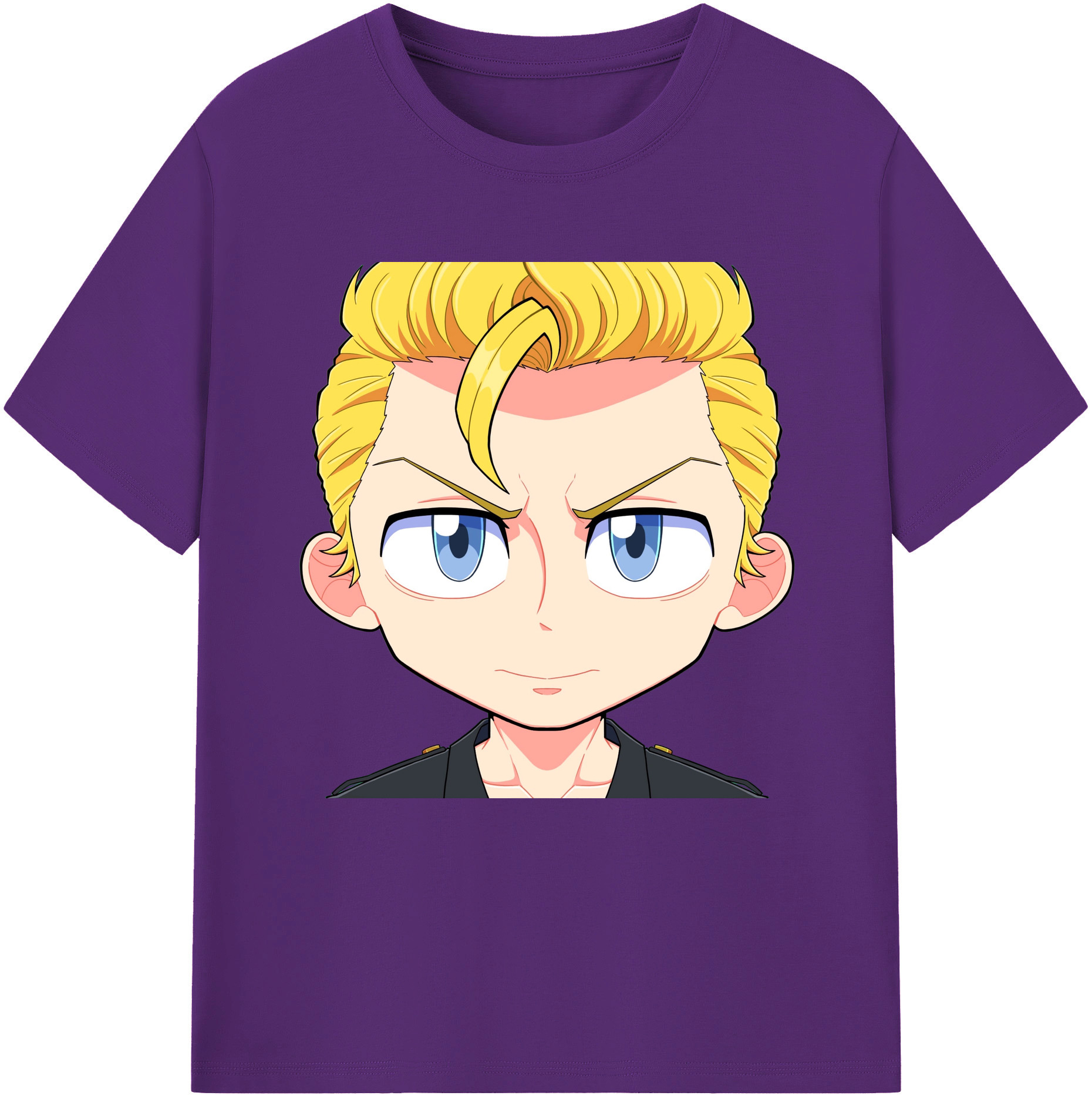 （画像用） 東京リベンジャーズ Tokyo Revengers 綿100％半袖Tシャツ（フロントプリント）