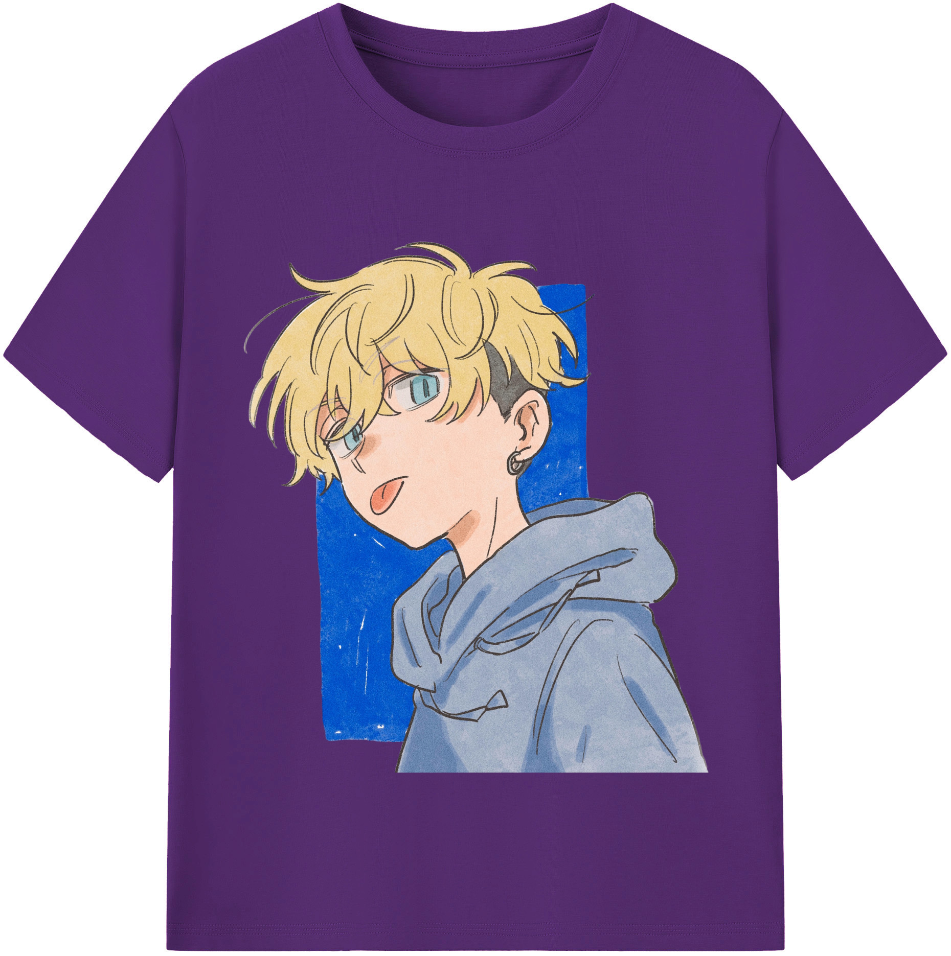 （画像用） 東京リベンジャーズ Tokyo Revengers 綿100％半袖Tシャツ（フロントプリント）