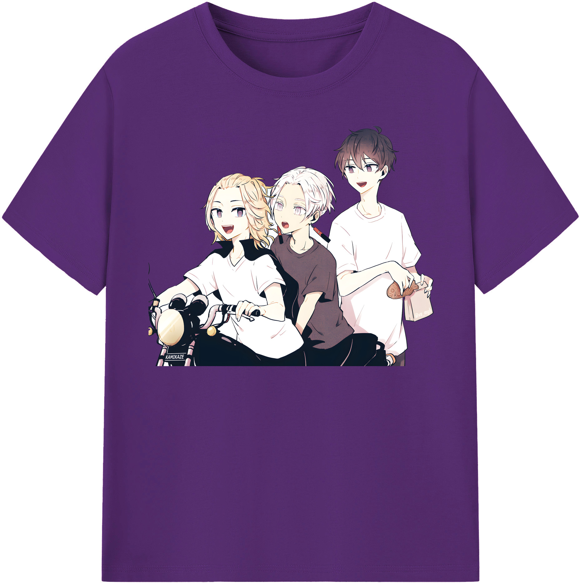 （画像用） 東京リベンジャーズ Tokyo Revengers 綿100％半袖Tシャツ（フロントプリント）
