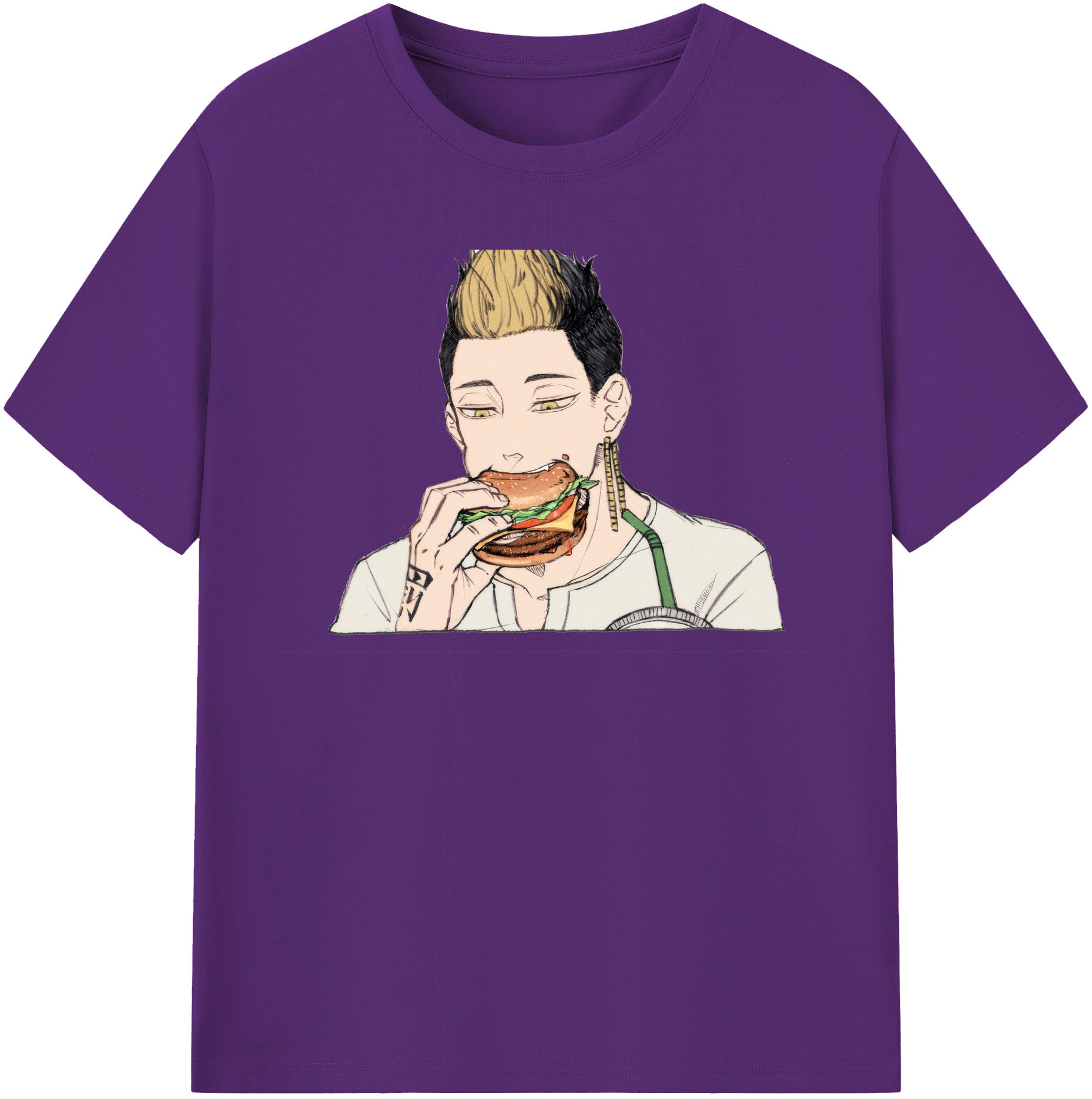 （画像用） 東京リベンジャーズ Tokyo Revengers 綿100％半袖Tシャツ（フロントプリント）