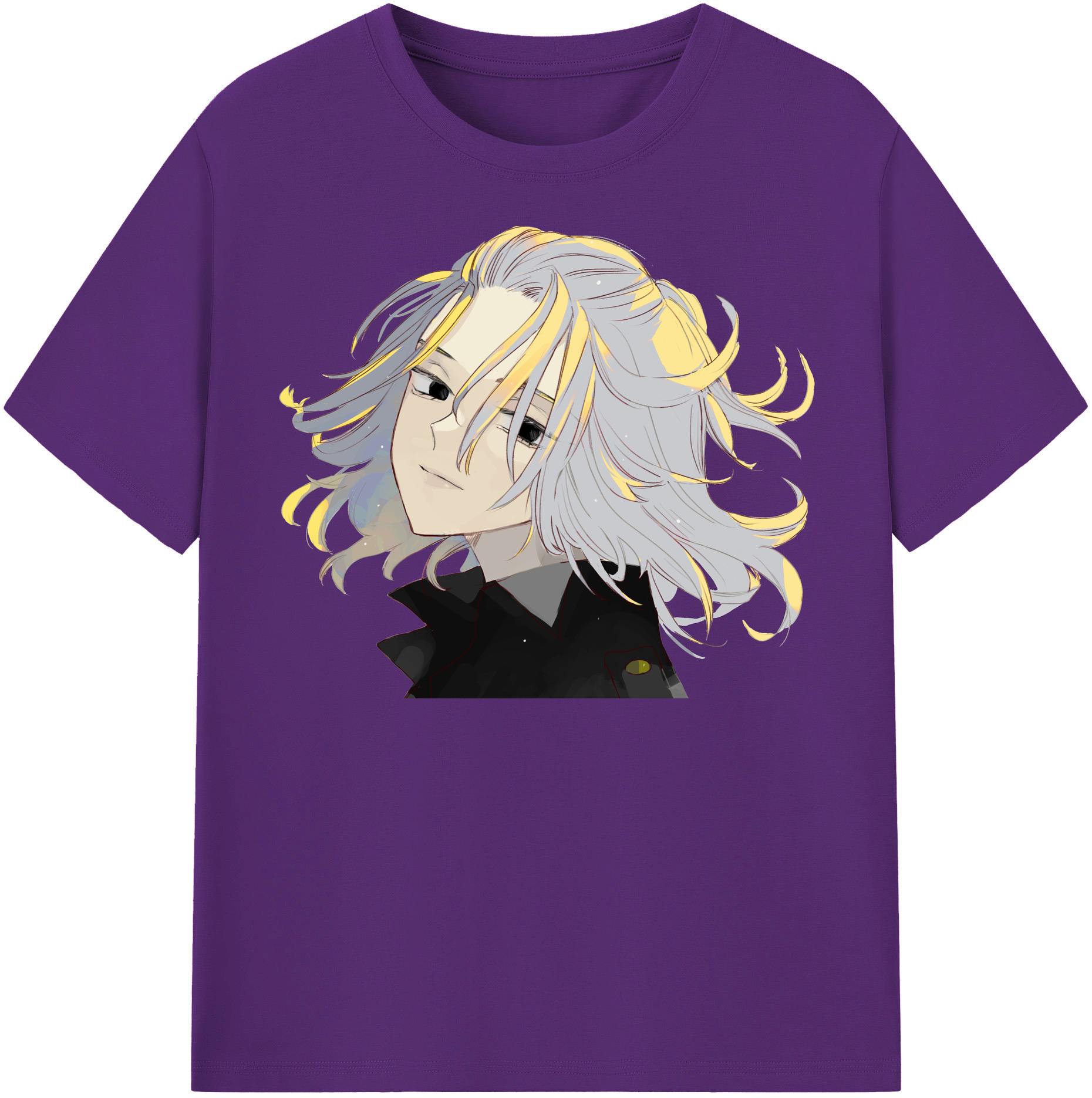 （画像用） 東京リベンジャーズ Tokyo Revengers 綿100％半袖Tシャツ（フロントプリント）