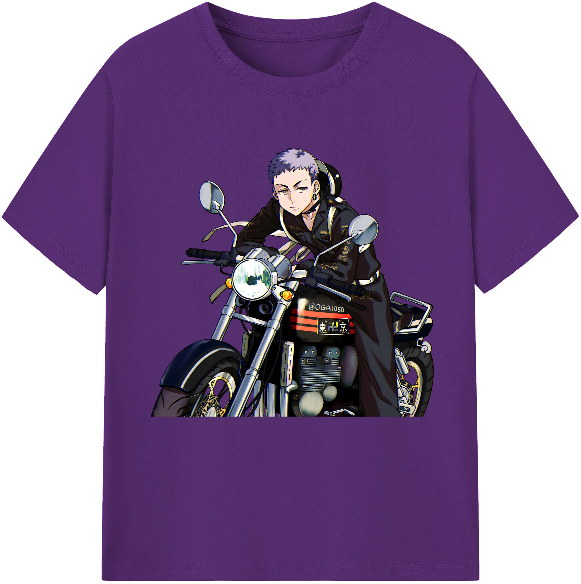 （画像用） 東京リベンジャーズ Tokyo Revengers 綿100％半袖Tシャツ（フロントプリント）