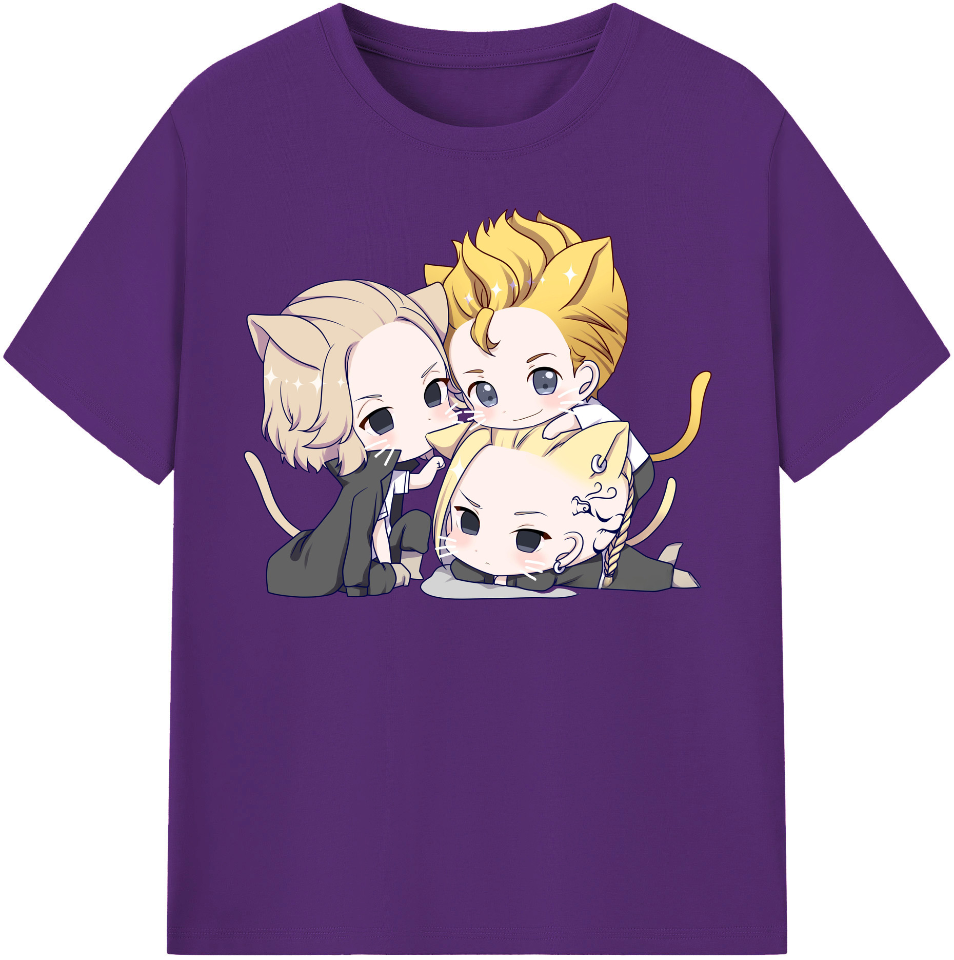 （画像用） 東京リベンジャーズ Tokyo Revengers 綿100％半袖Tシャツ（フロントプリント）