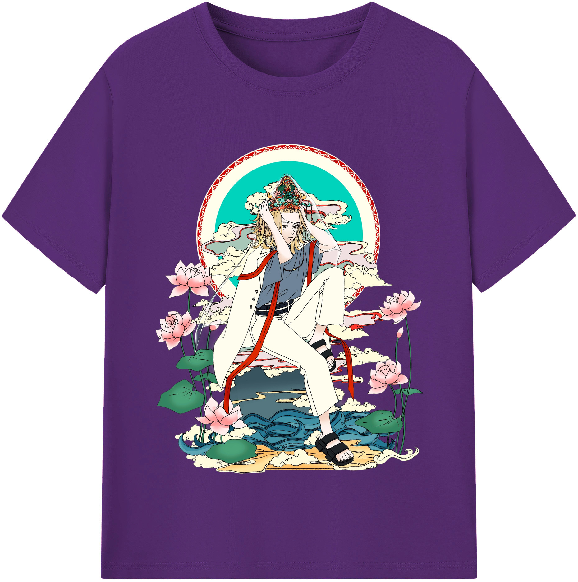 （画像用） 東京リベンジャーズ Tokyo Revengers 綿100％半袖Tシャツ（フロントプリント）