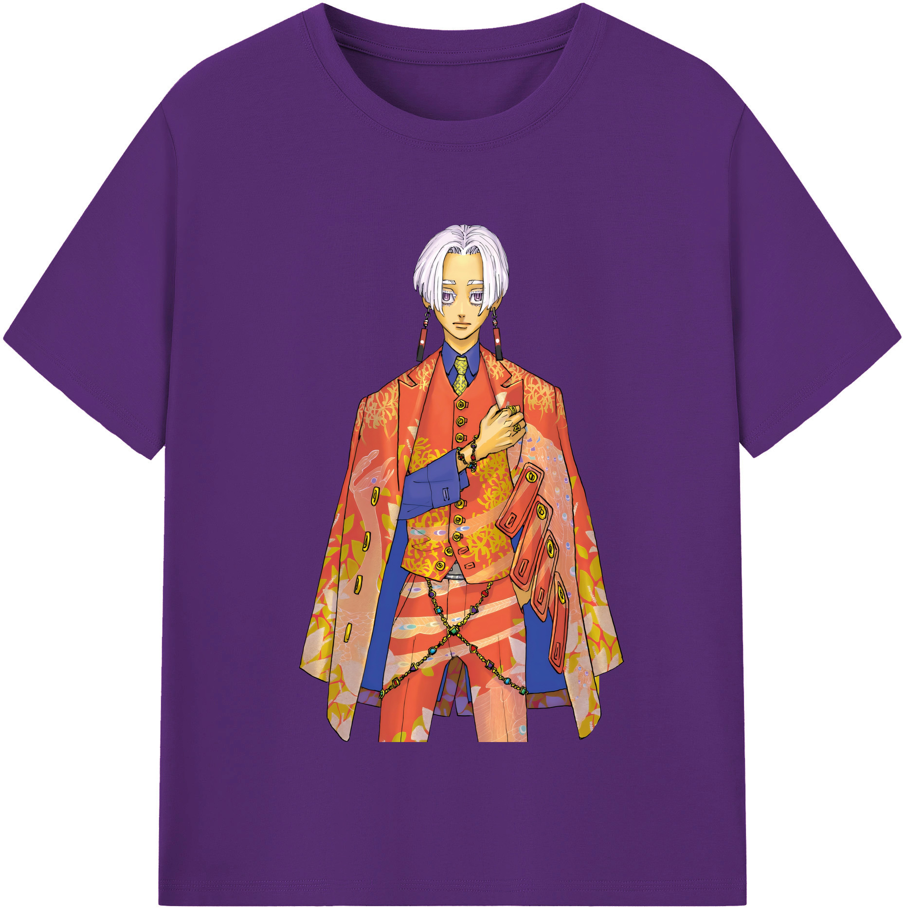 （画像用） 東京リベンジャーズ Tokyo Revengers 綿100％半袖Tシャツ（フロントプリント）