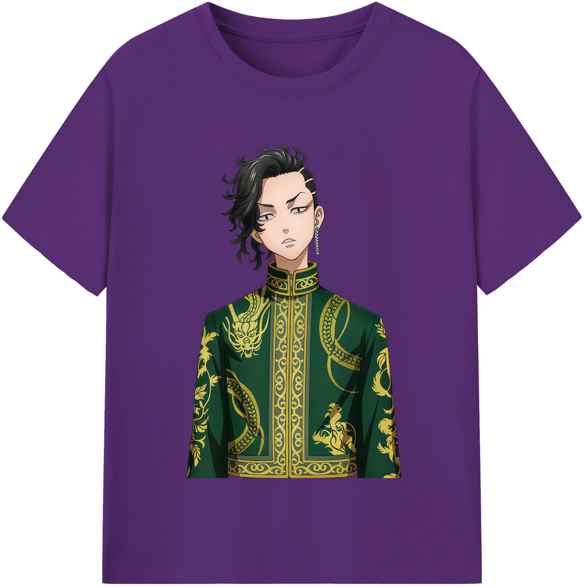 （画像用） 東京リベンジャーズ Tokyo Revengers 綿100％半袖Tシャツ（フロントプリント）