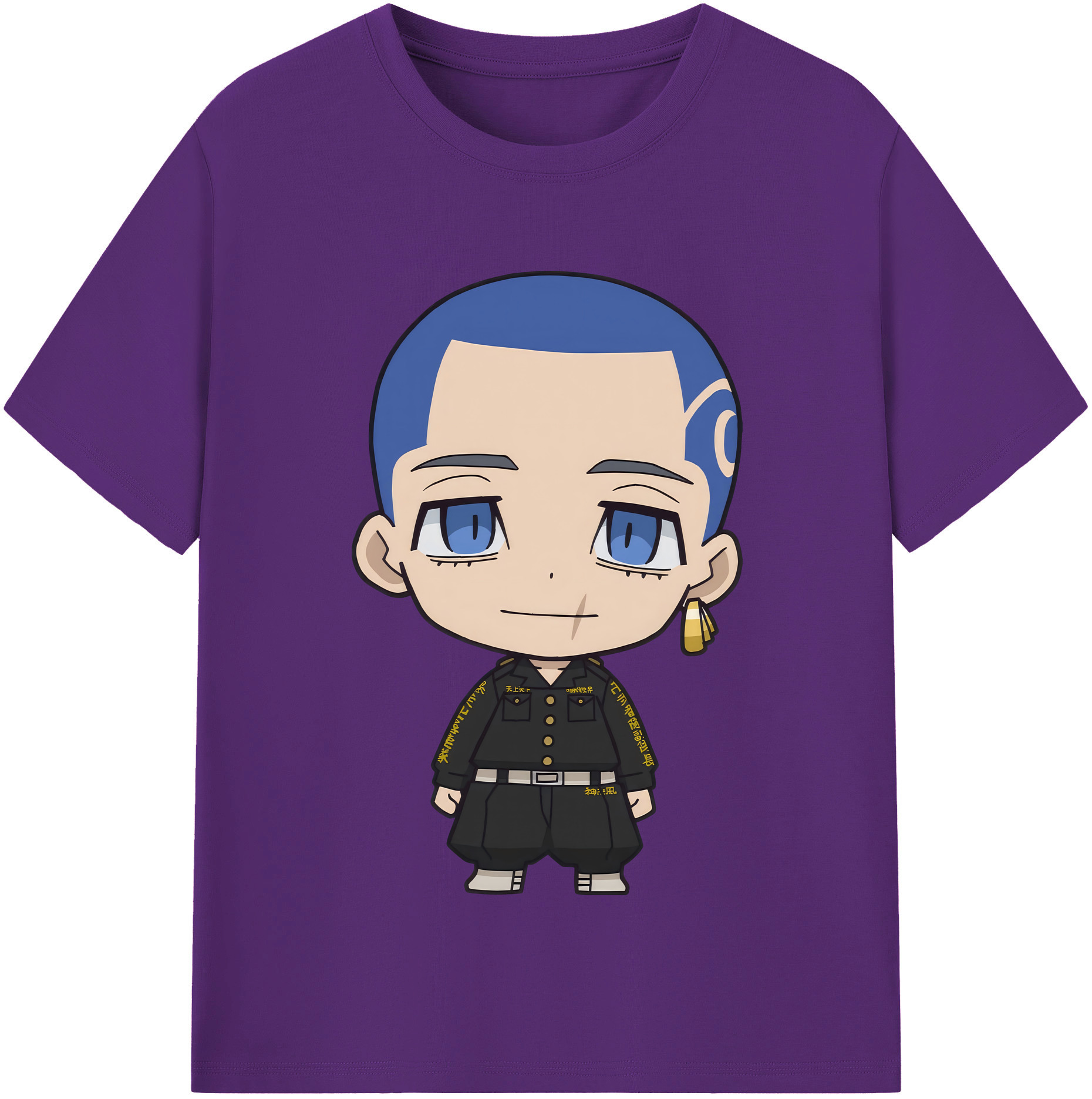 （画像用） 東京リベンジャーズ Tokyo Revengers 綿100％半袖Tシャツ（フロントプリント）